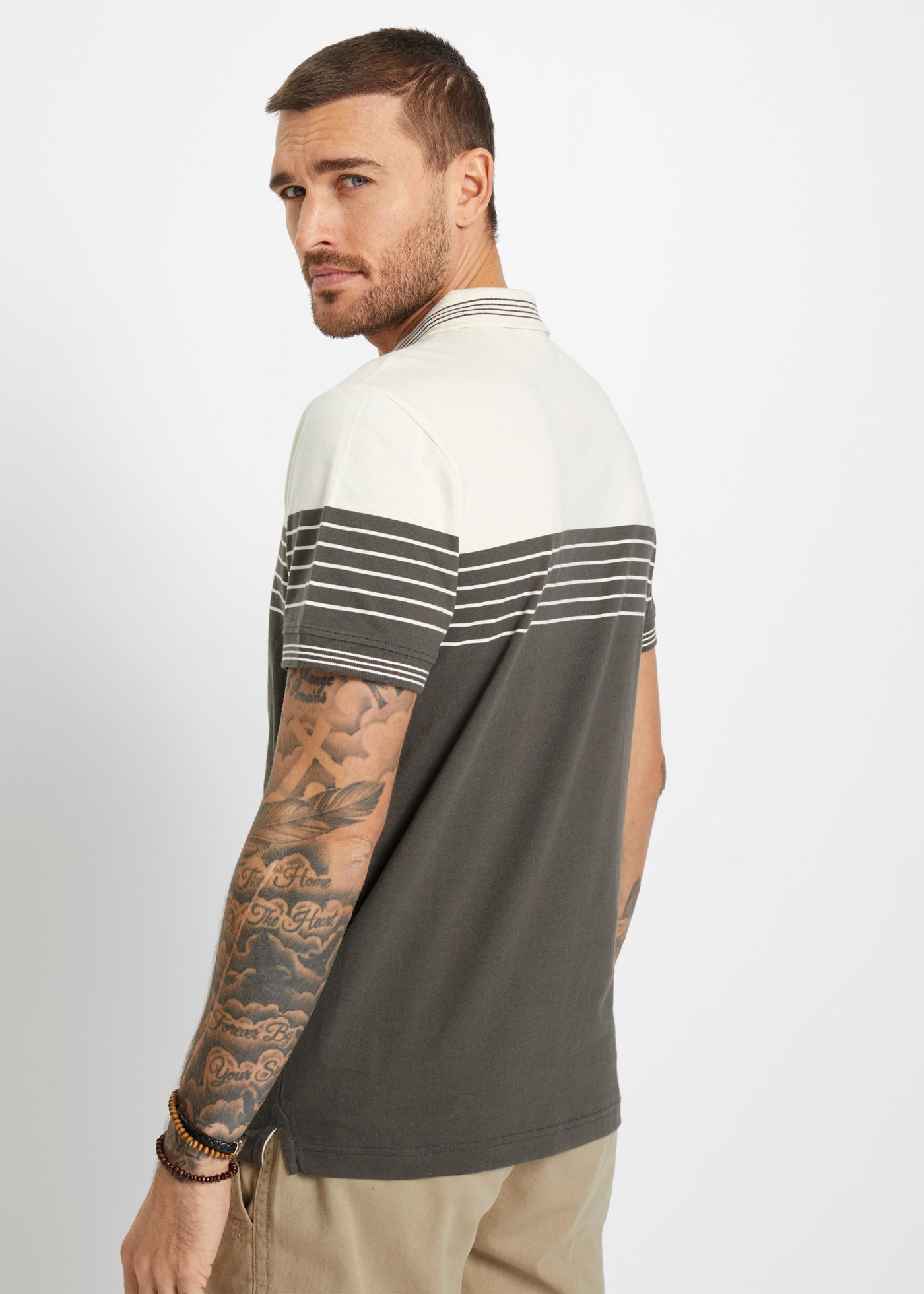 bonprix Poloshirt Regular Fit, Kurzarm, aus Baumwoll-Jersey