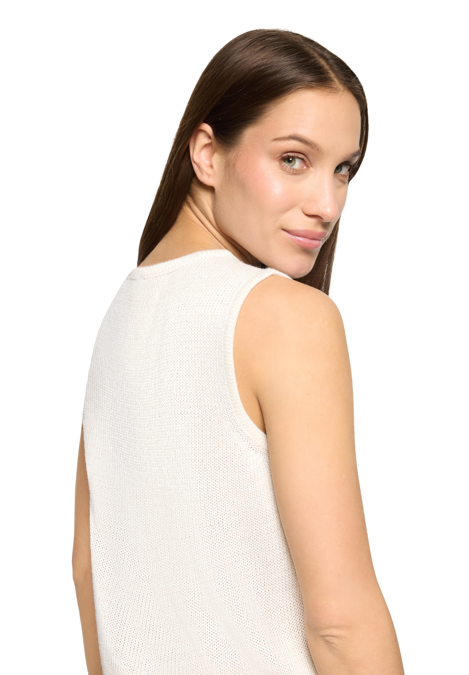 Betty Barclay Kurzarmpullover »Strick-Top ohne Arm«