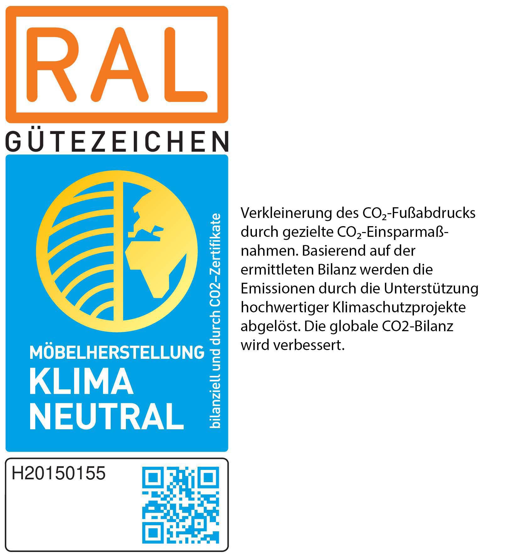 WIEMANN Holzbett »Cardiff, Bettgestell, Bettrahmen, teilmassiv, mit Polsterkopfteil« Belastbarkeit 110/220 Kg, 4-fache höhenverstellbar, MADE IN GERMANY,  Fußteil aus Massivholz, verschiedene Größen