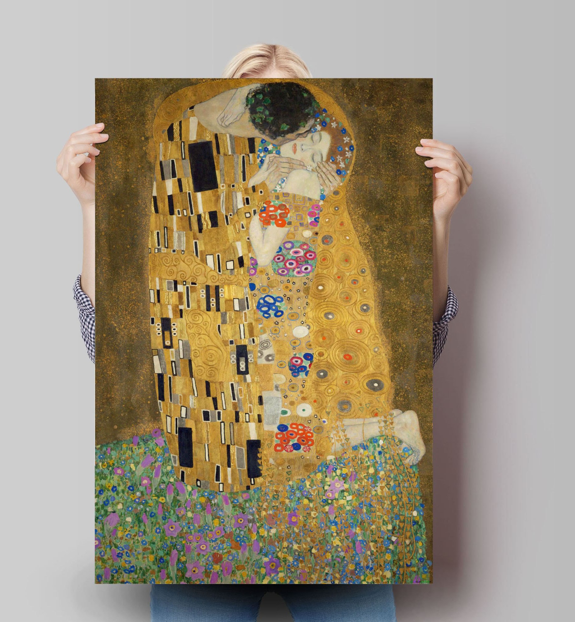 Reinders! Poster »Poster Der Kuss Gustav Klimt«, Kunst, (1 St.) bestellen  bei OTTO