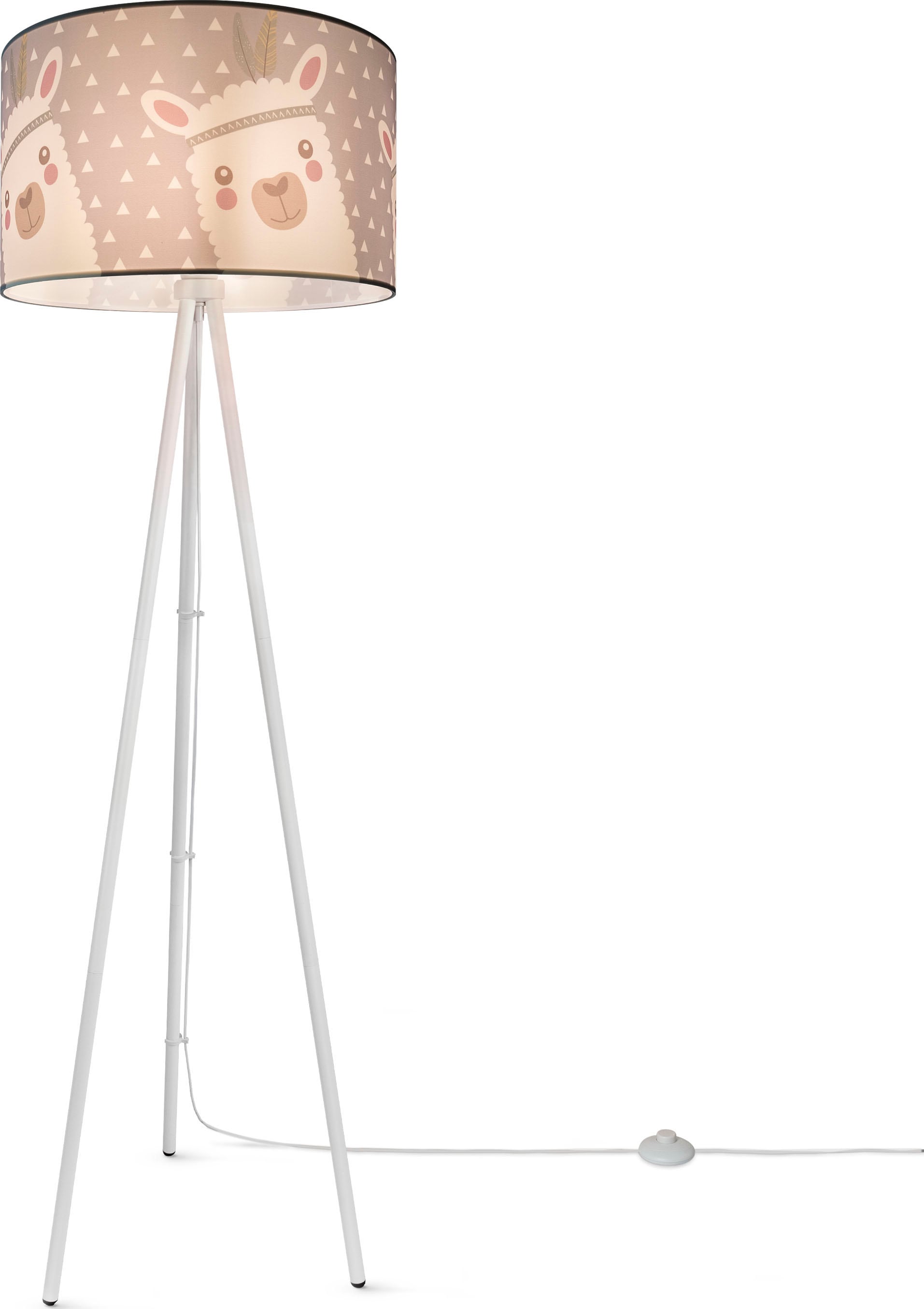 Paco Home Stehlampe »Trina Ela«, Lampe Kinderlampe E27 Mit OTTO Shop Kinderzimmer im Online LED Lama-Motiv Stehleuchte