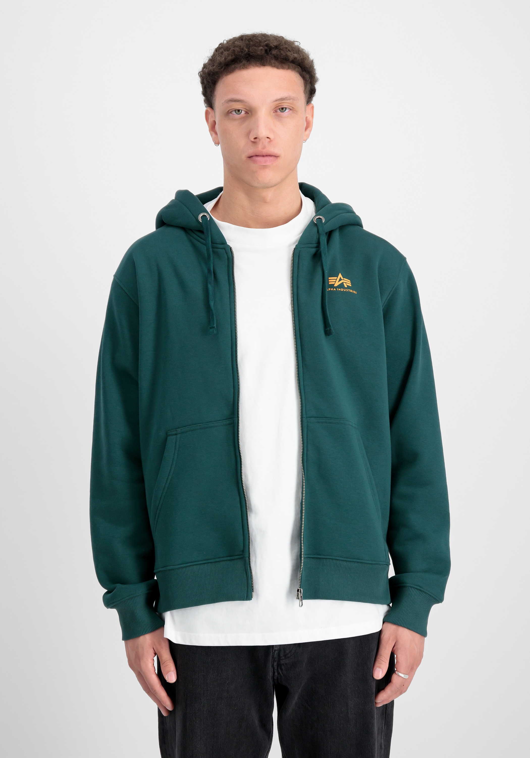 Alpha Industries Hoodie »Alpha Industries Men - Hoodies Basic Zip Hoodie SL«