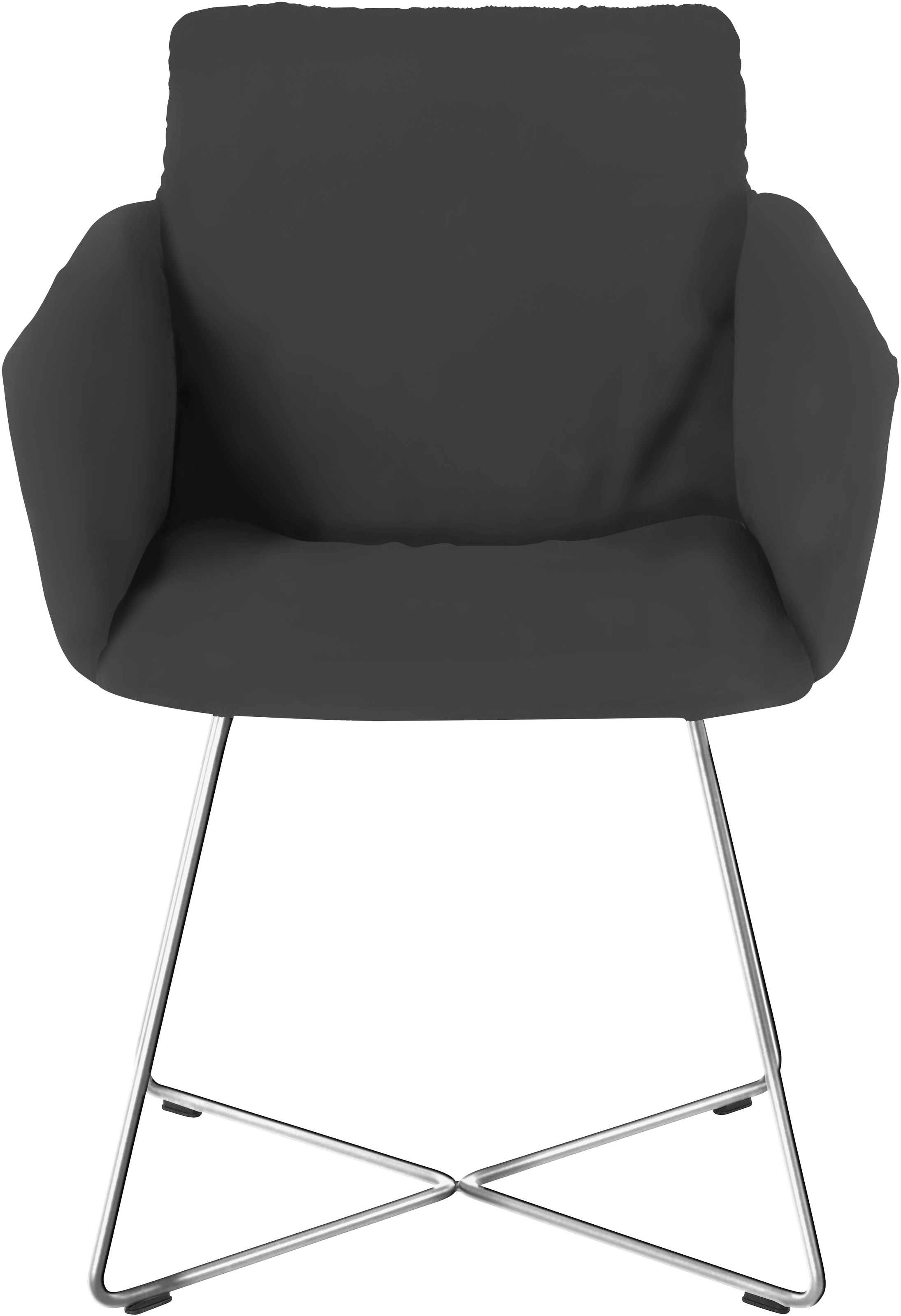 W.SCHILLIG Armlehnstuhl »jakob« () mit Drahtrohrgestell in Chrom glänzend