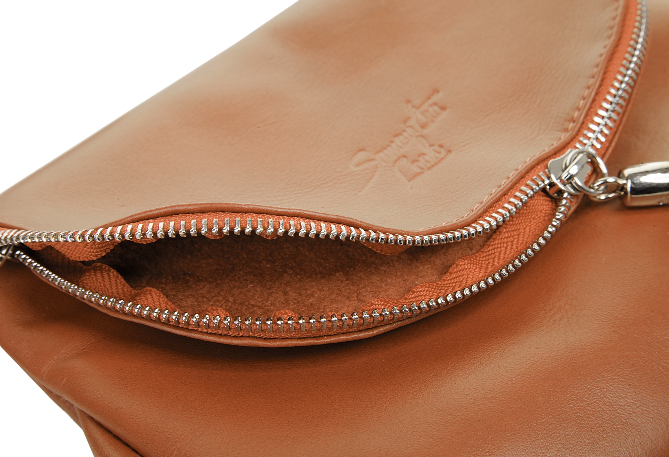 Samantha Look Umhängetasche echt Leder, Made in Italy