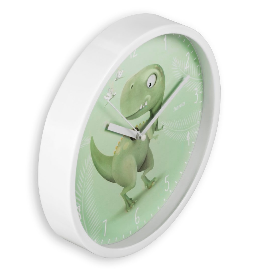 Hama Wanduhr »Kinder-Uhr "Cebu", ohne Ticken, Ø 25 cm« für Kinderzimmer, geräuscharm