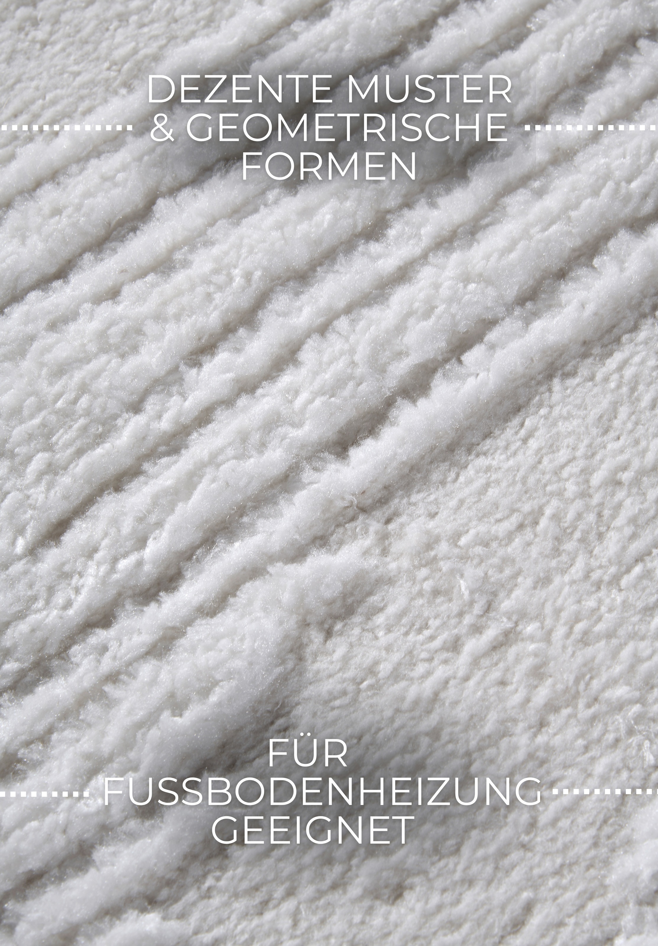 ELLE DECORATION Designteppich »Bartoux«, rechteckig, 18 mm Höhe, Hochflor, Shaggy, Läufer, weich, Langflor, modern, Hoch Tief Effekt