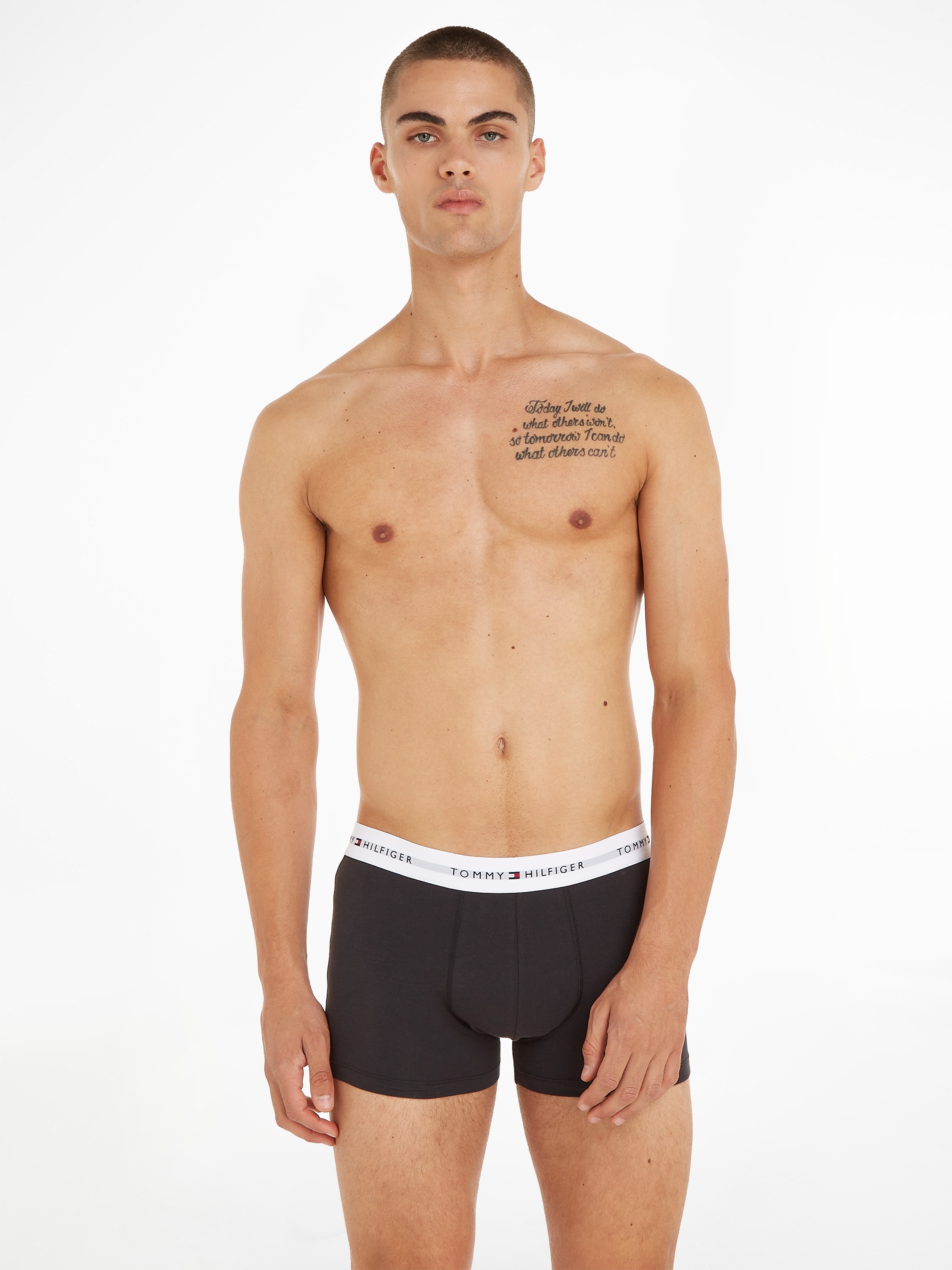 Tommy Hilfiger Underwear Boxer »TRUNK 3 PACK«, (3 St.), mit Logoschriftzug