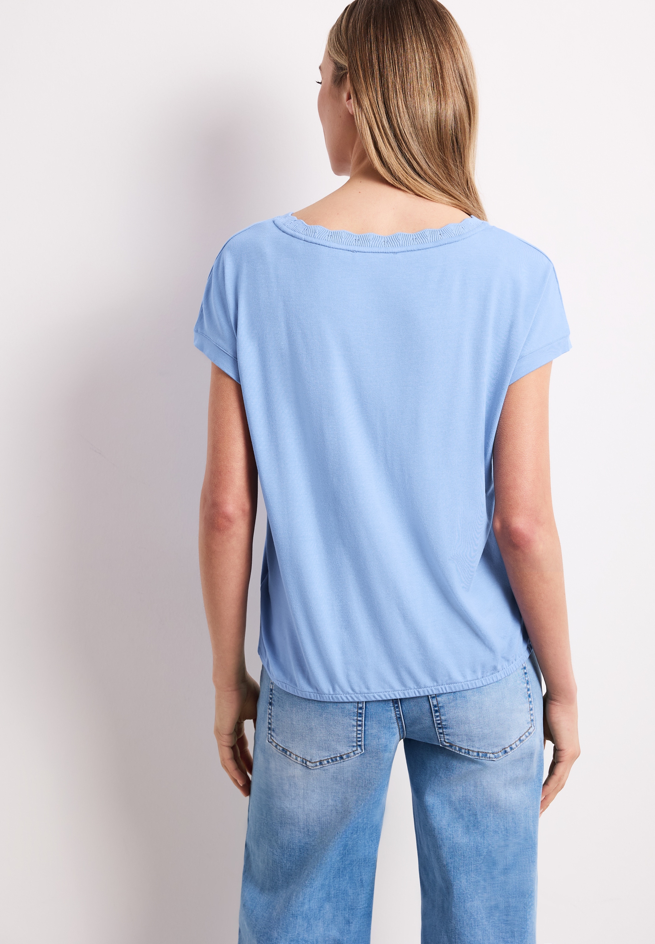 STREET ONE Shirttop mit Deko-Tape