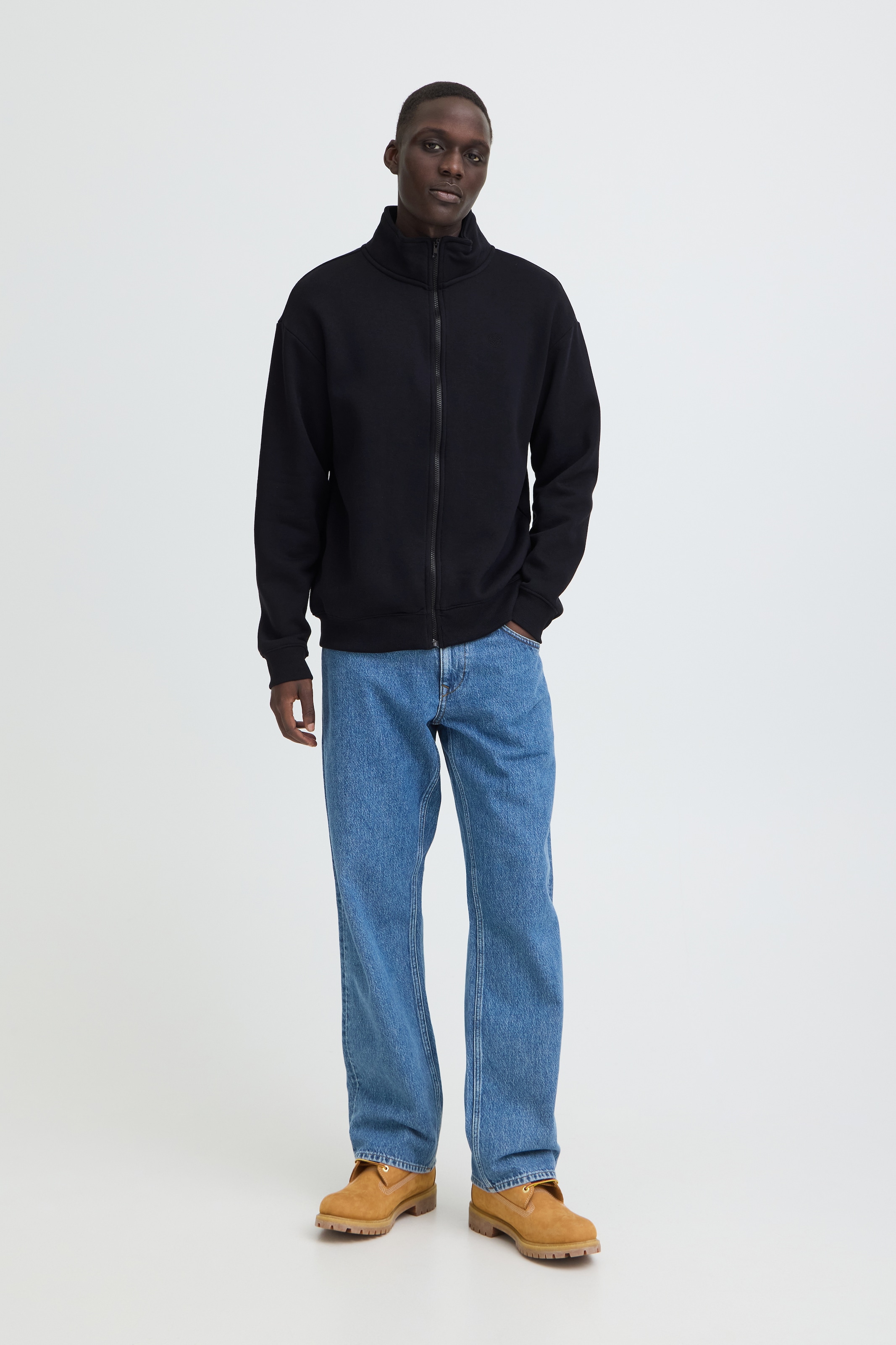 Blend Sweatjacke »BHJUSTE STAND SWEATSHIRT« Baumwollmischung, regular fit