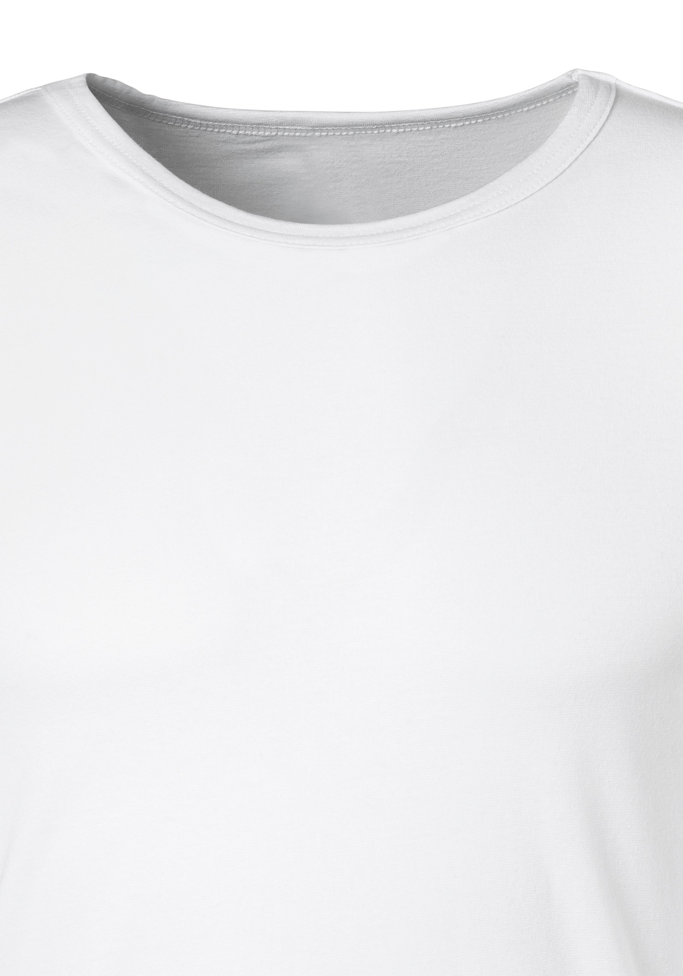 H.I.S Langarmshirt, (Packung, 2er-Pack), Doppelpack Unterziehshirt aus Baumwoll-Mix