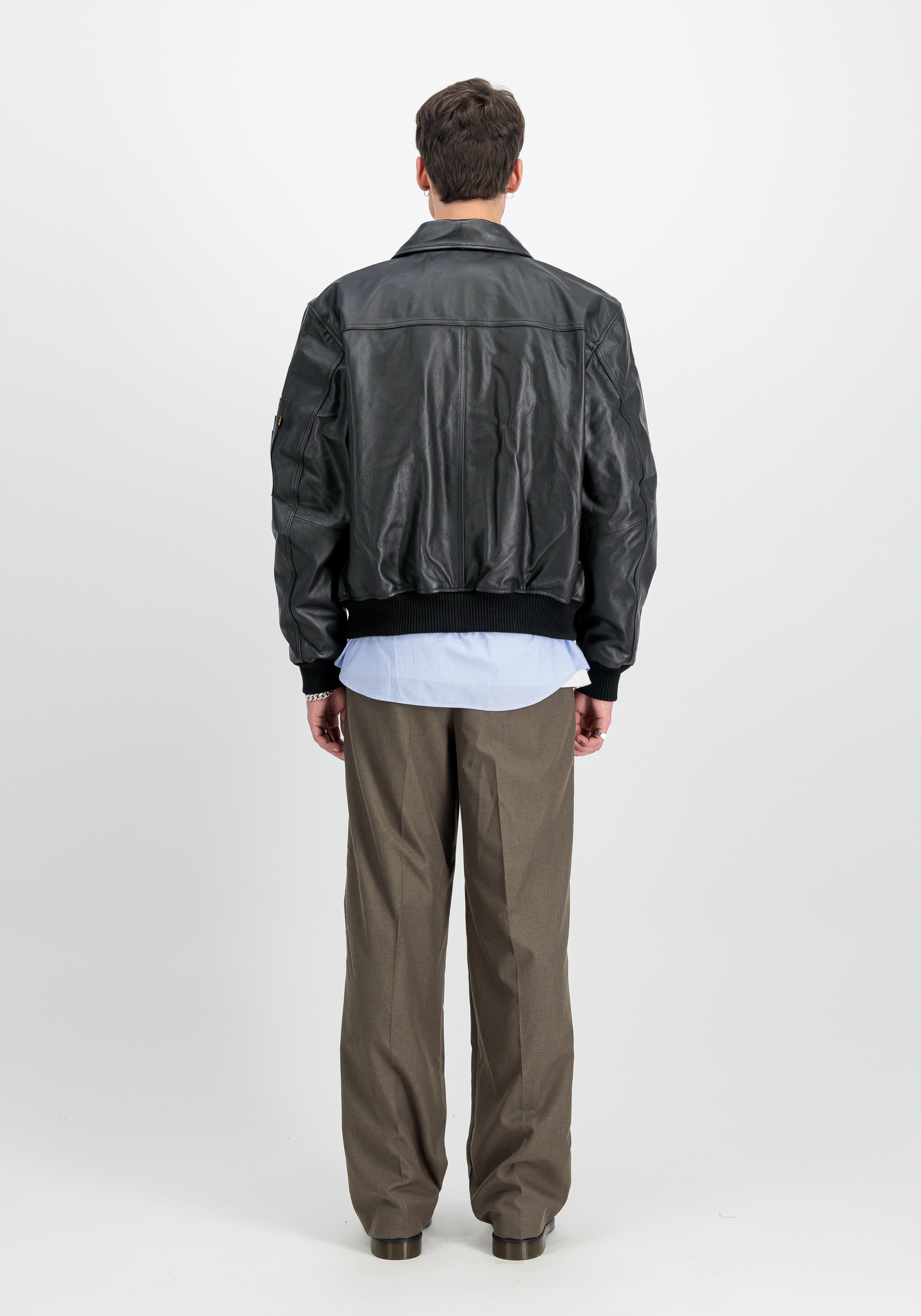 Alpha Industries Lederjacke »Alpha Industries Men - Leather & Vegan Jackets«