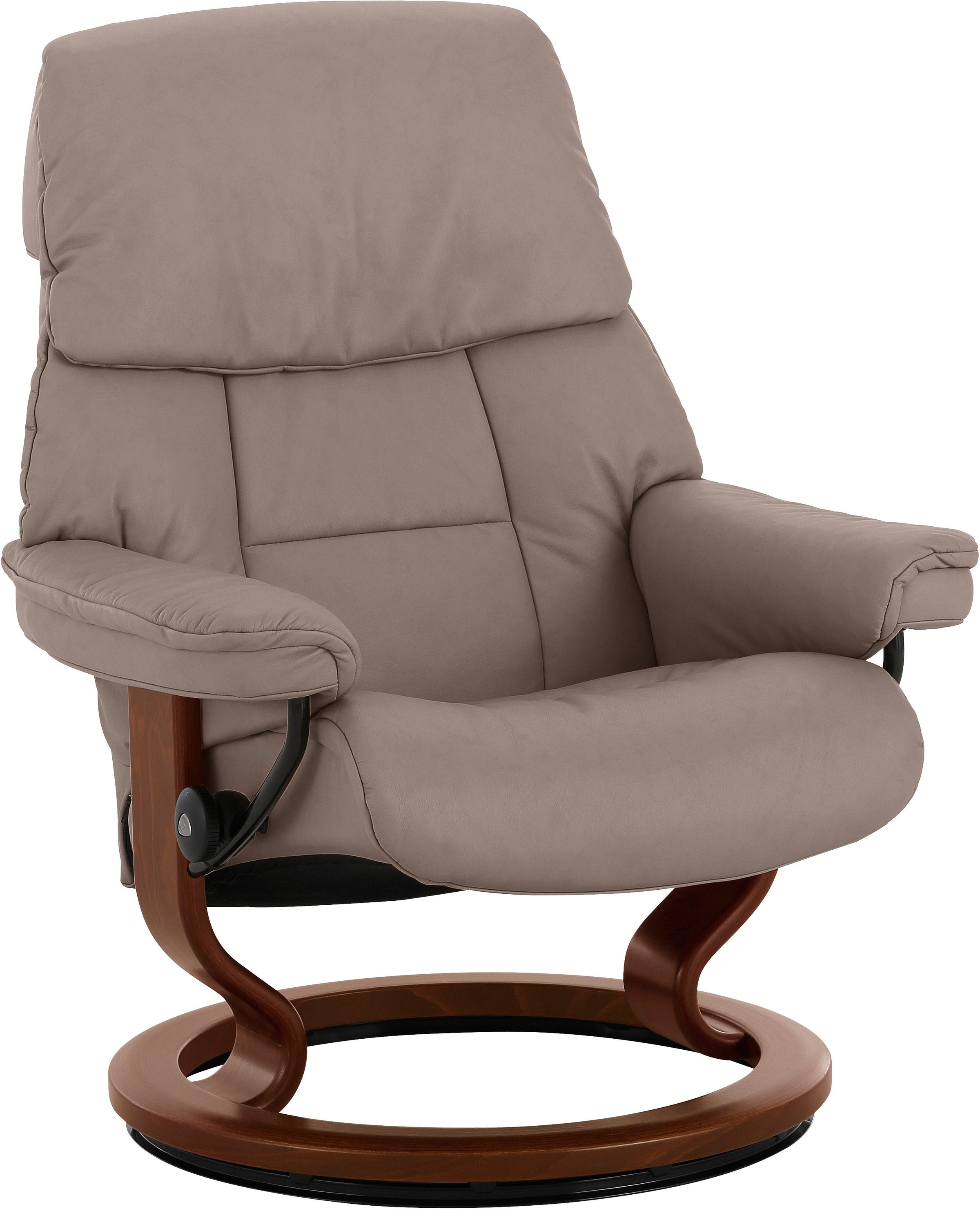Stressless® Relaxsessel »Ruby« mit Classic Base, Größe S, Gestell Eiche, Wenge, Braun & Schwarz