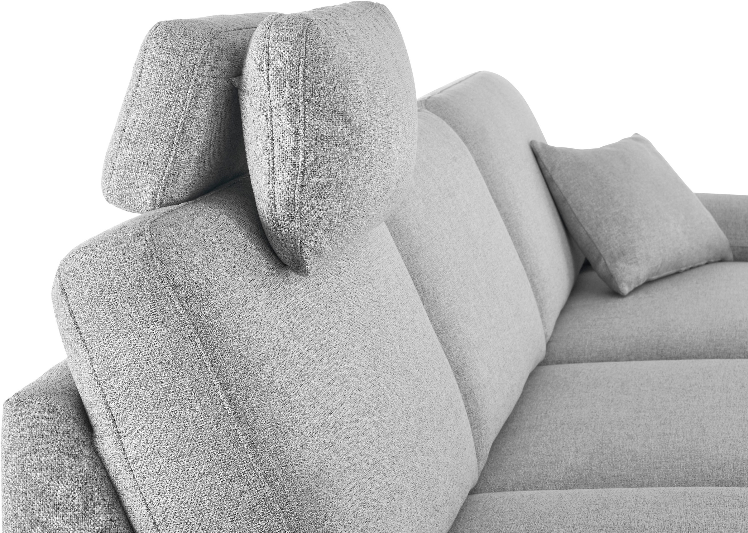 3C Candy Ecksofa »Mainau L-Form« Relaxfunktion im 1,5-Sitzer, motorische Schlaffunktion in Longchair