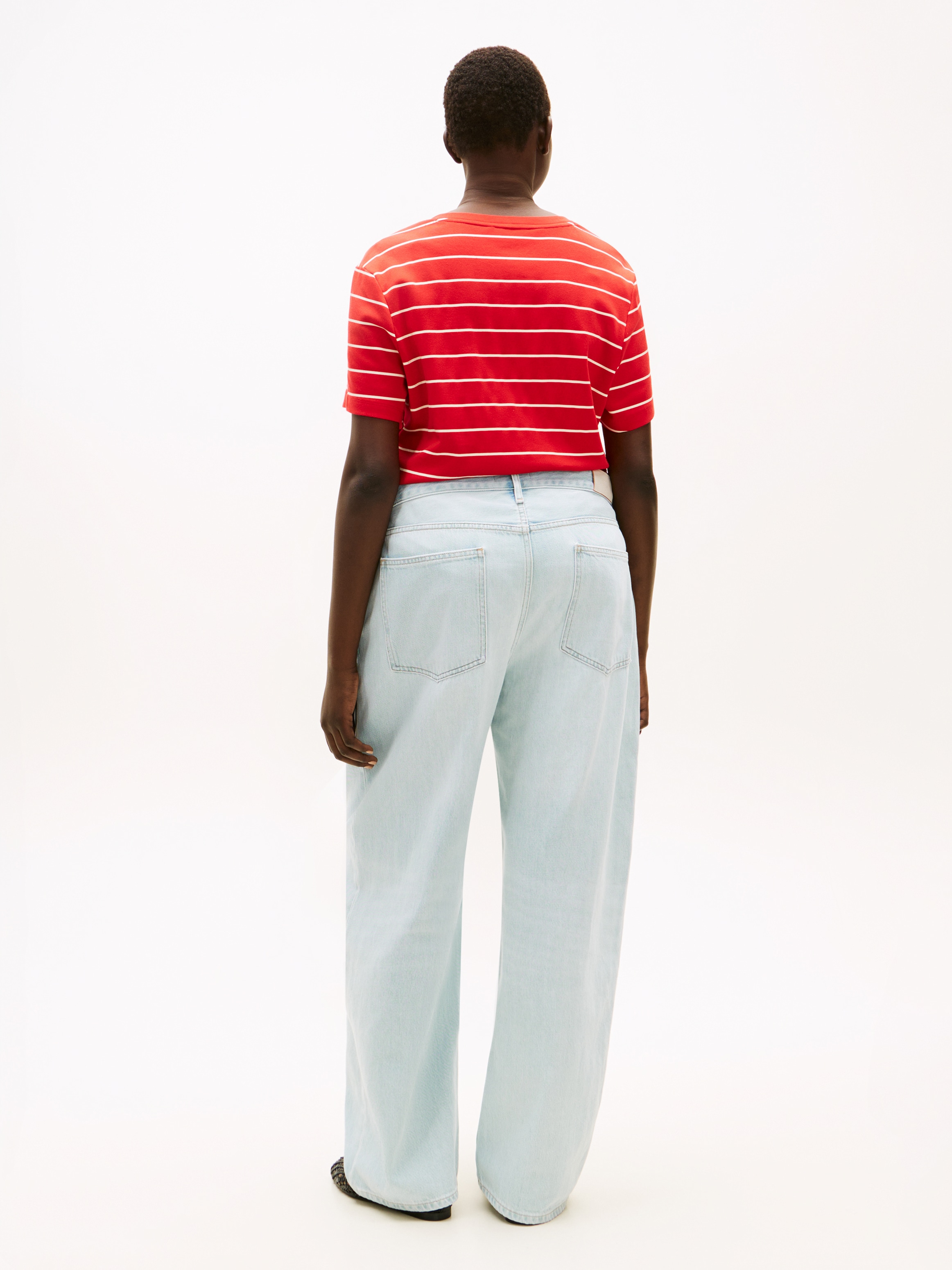 Tommy Hilfiger Curve Regular-fit-Jeans »CRV DNM TAM BARREL RW« in großen Größen