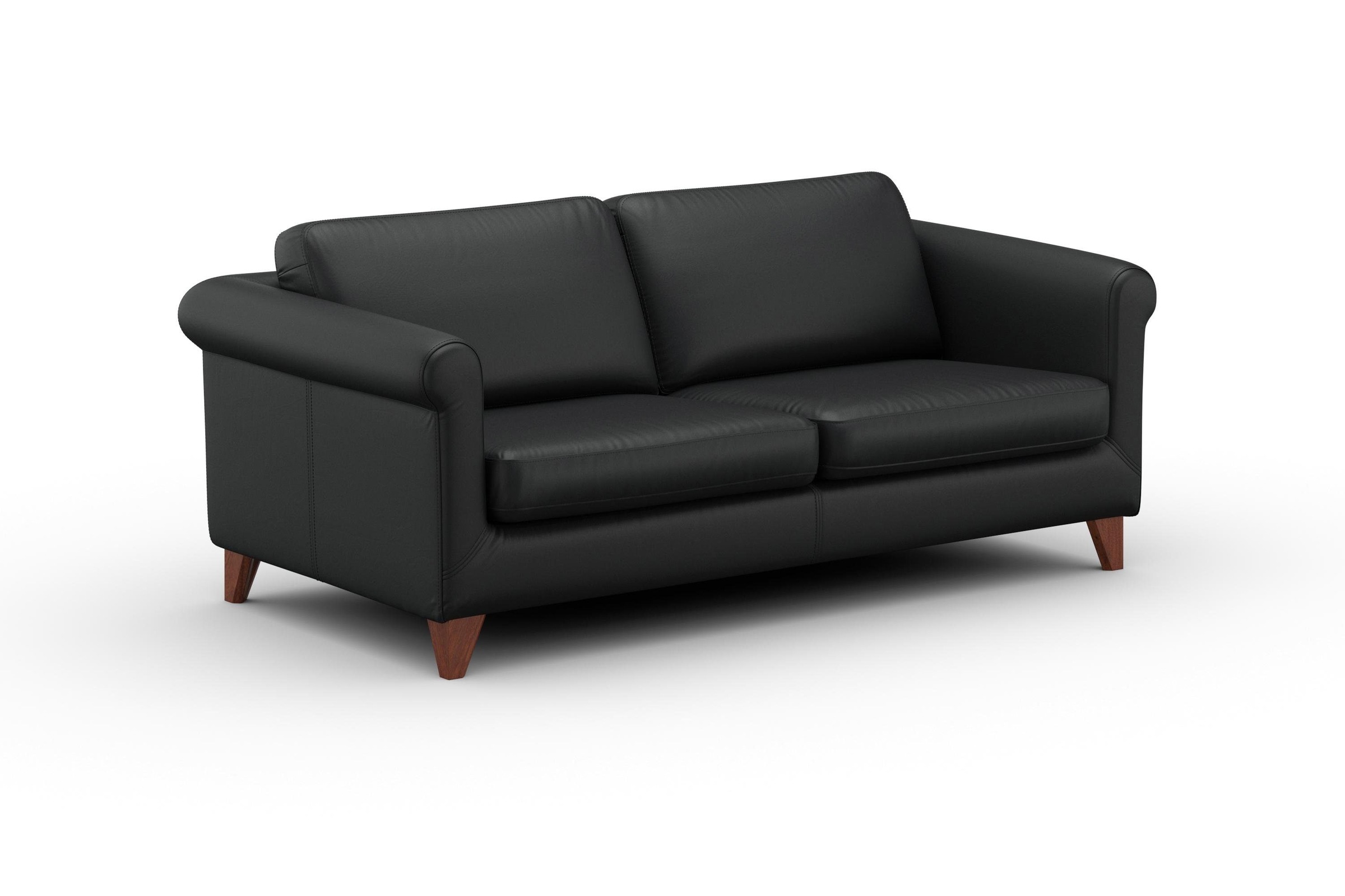 machalke® 2,5-Sitzer »amadeo«, Ledersofa mit geschwungenen Armlehnen, Breite 180 cm