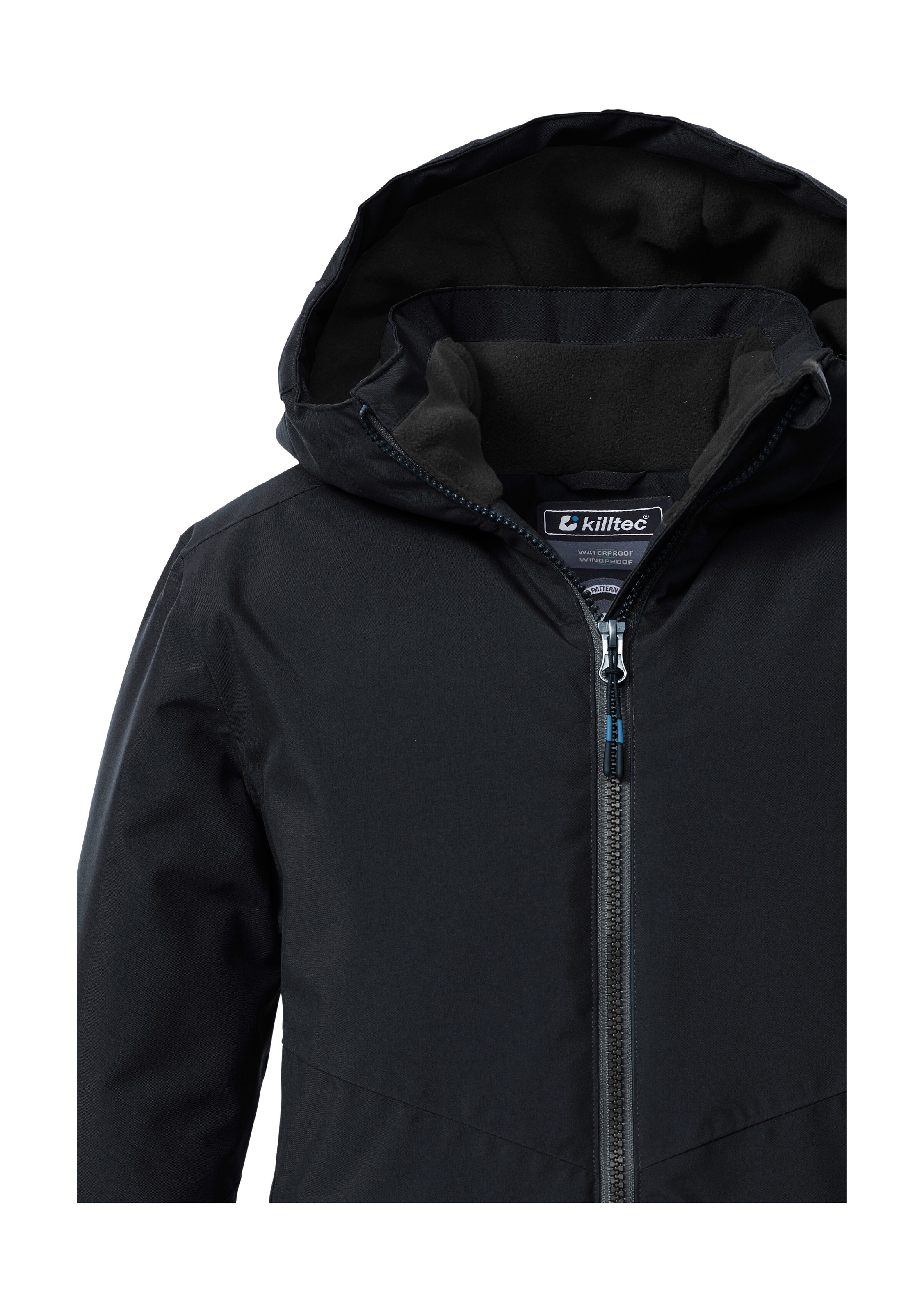 Killtec Funktionsjacke »KOW 221 BYS JCKT«, Wind- und wasserdichte Kinderjacke mit verstellbarer Kapuze