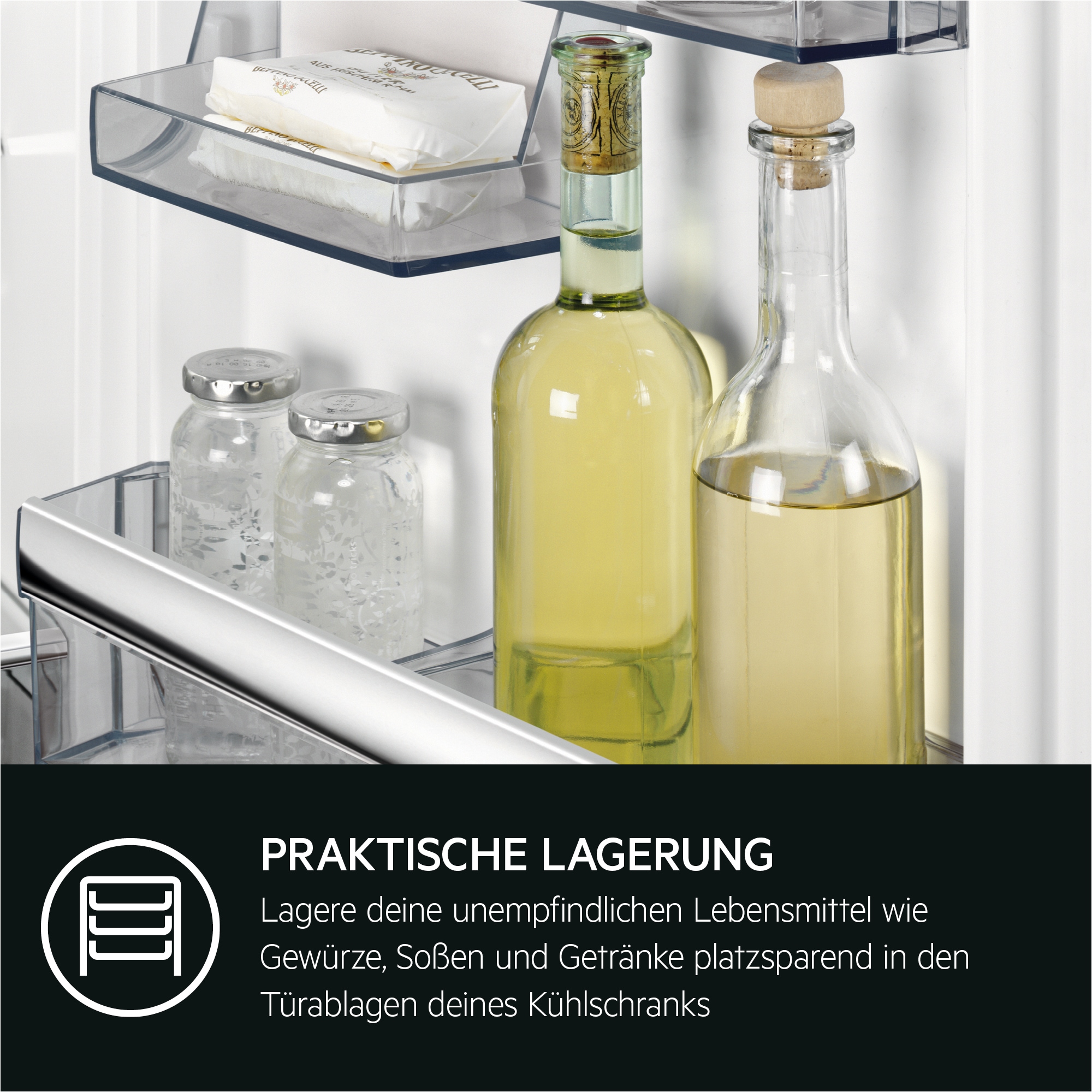 AEG Kühlschrank 6000 »OSK6I82EF«, SpaceSmart Combo: Optimale Lebensmittelkühlung