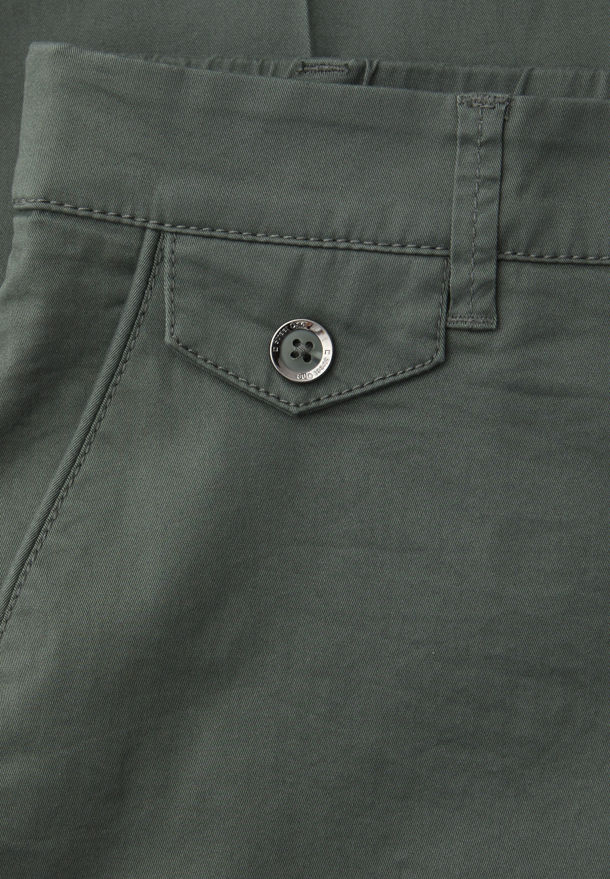 STREET ONE Chinohose  aus Twillstoff