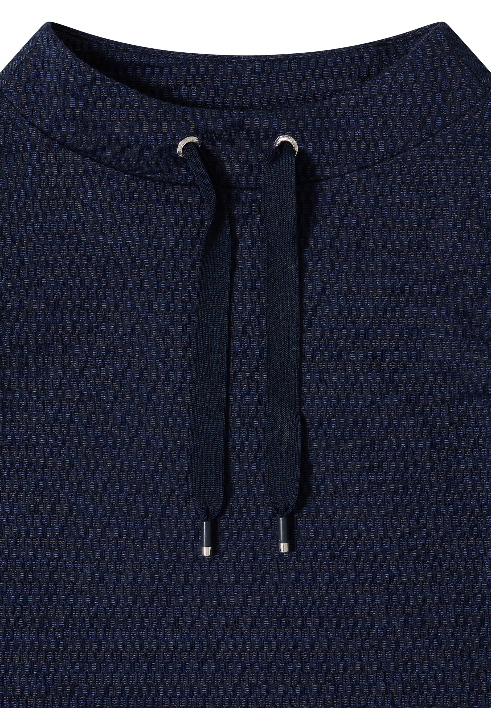 Cecil Kurzarmshirt in Two-Tone-Optik