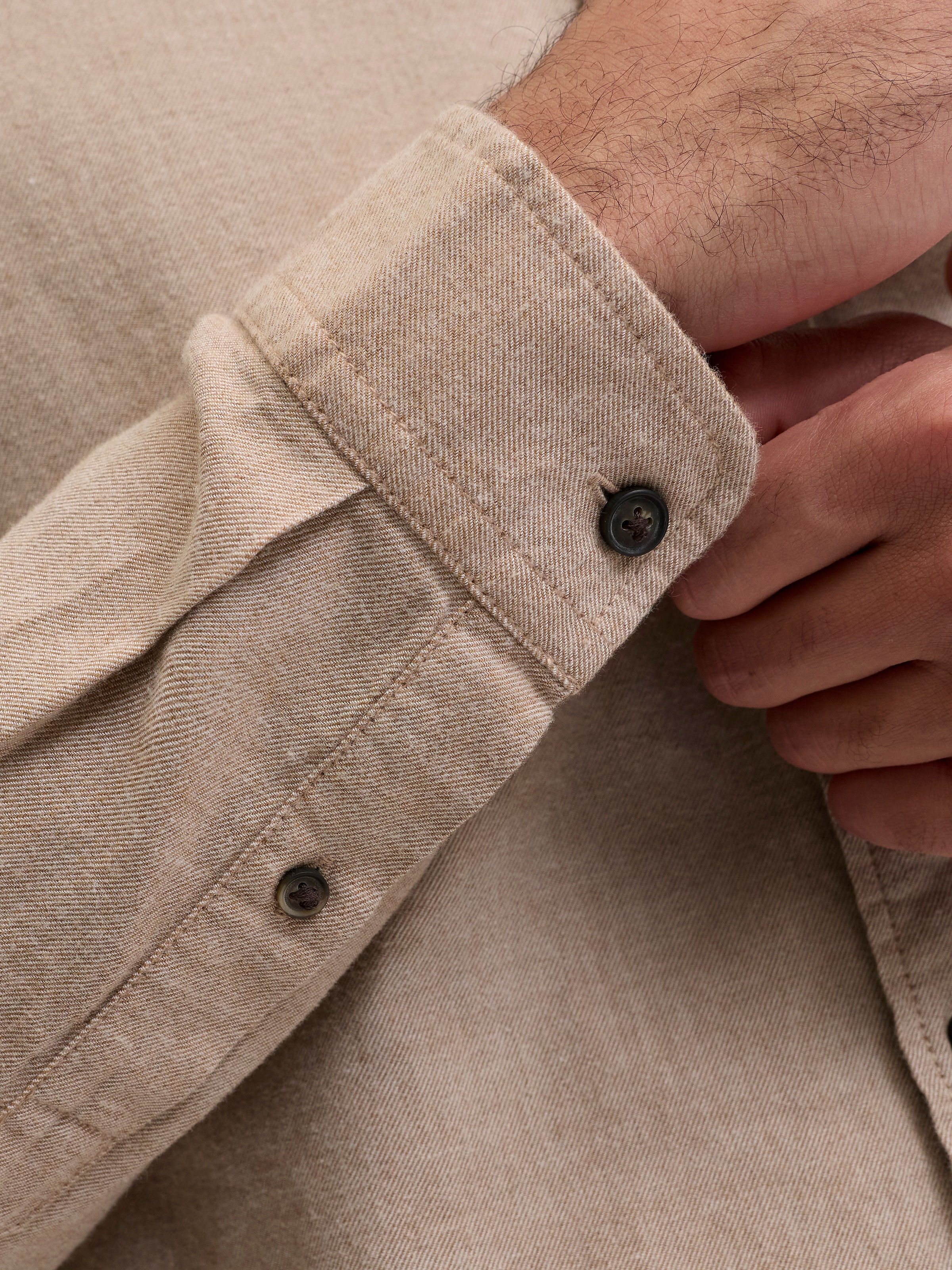 Jack & Jones Langarmhemd »JJECLASSIC MELANGE SHIRT L/S NOOS«