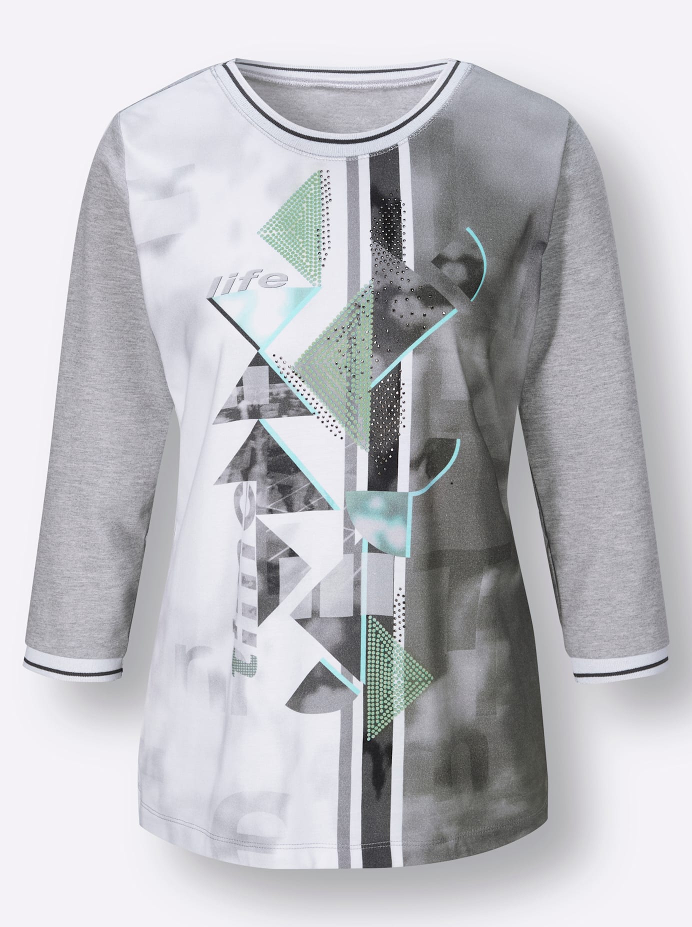 creation L Kurzarmshirt »Shirt«, (1 tlg.)