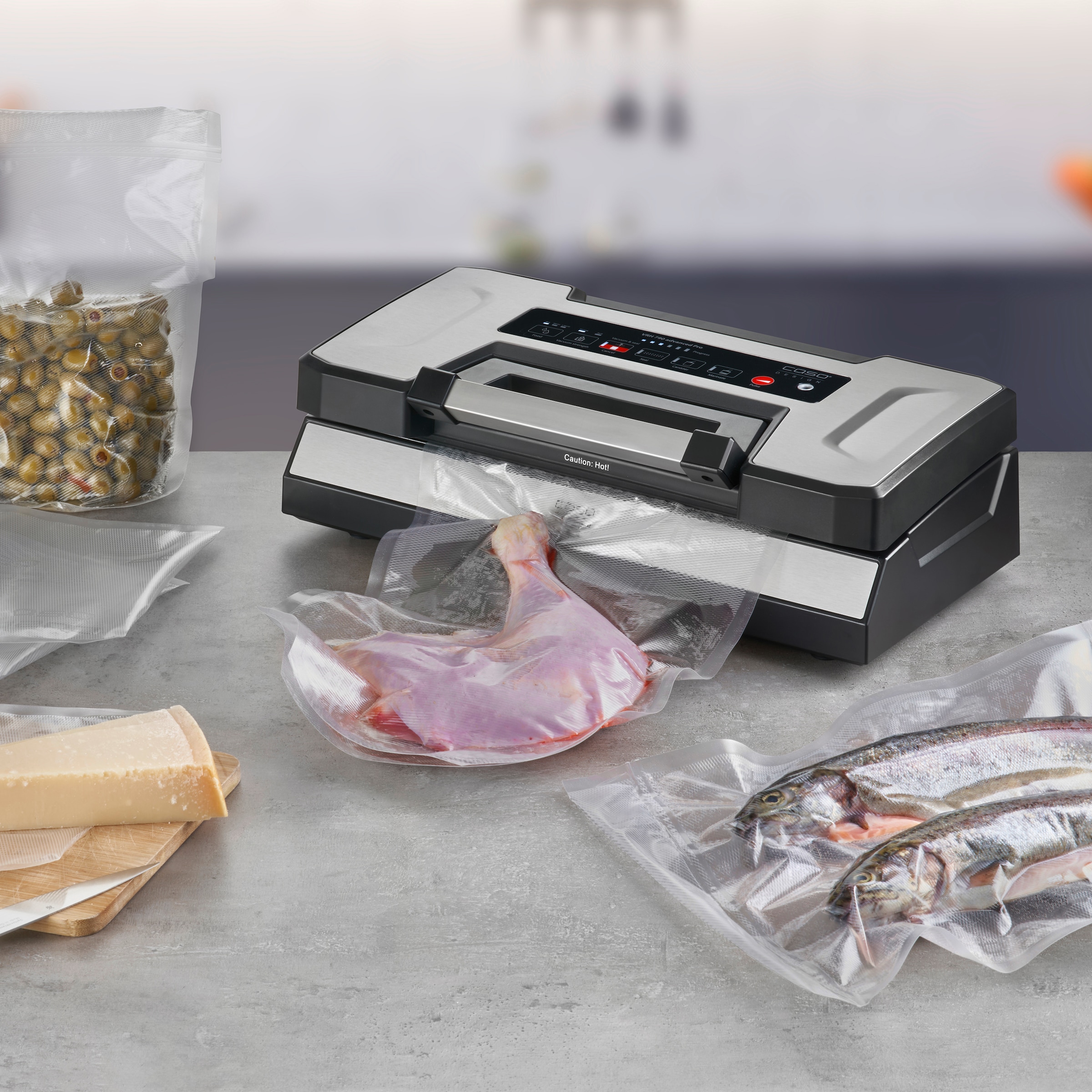 Caso Vakuumierer »1528 CASO VRH 790 advanced Pro« Rollenbreite 30 cm 130 W