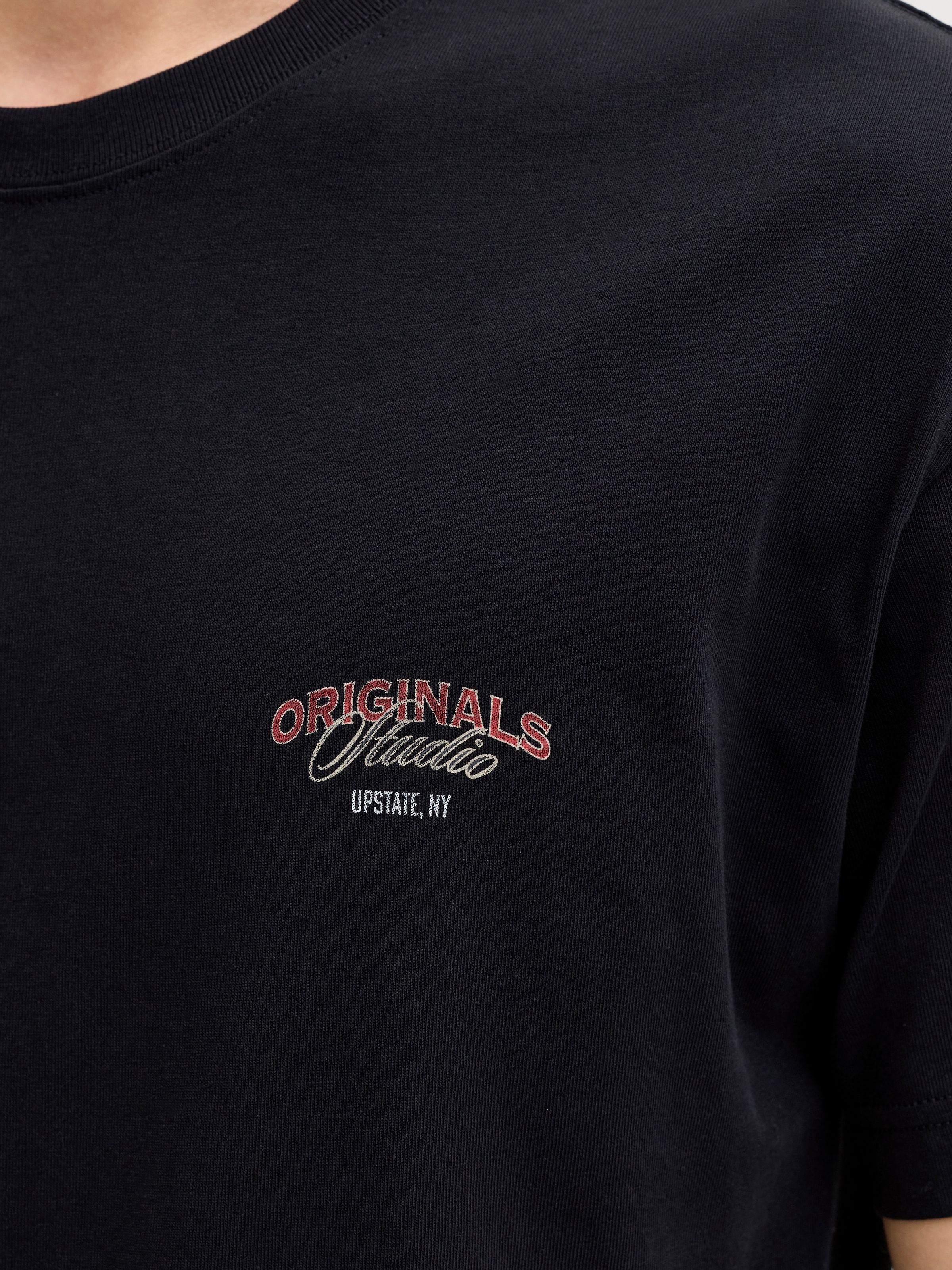 Jack & Jones T-Shirt »JORUPSTATE GRAPHIC BACK TEE SS CN«