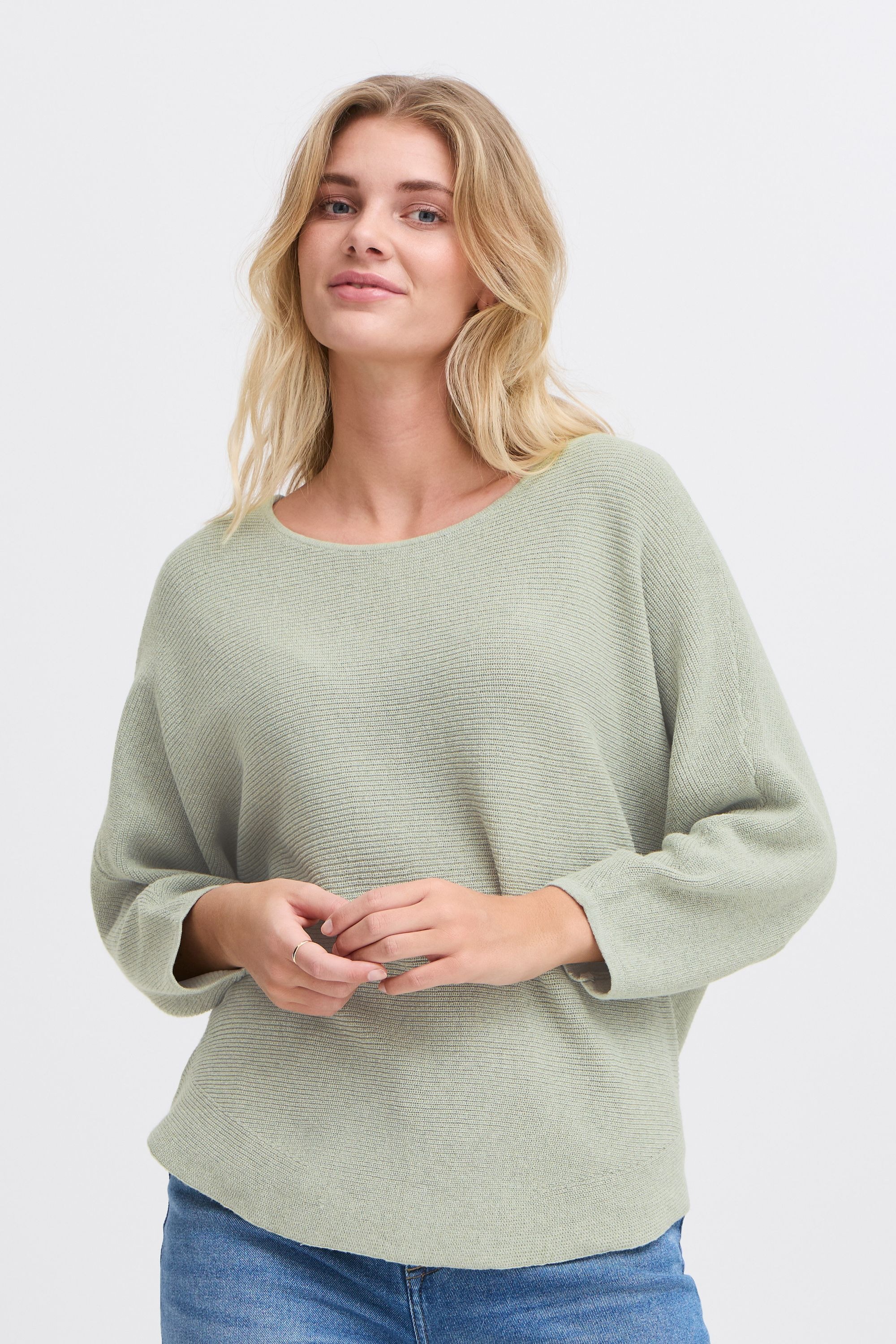 fransa Strickfleece-Pullover »Strickpullover FRSINJA PU 1«