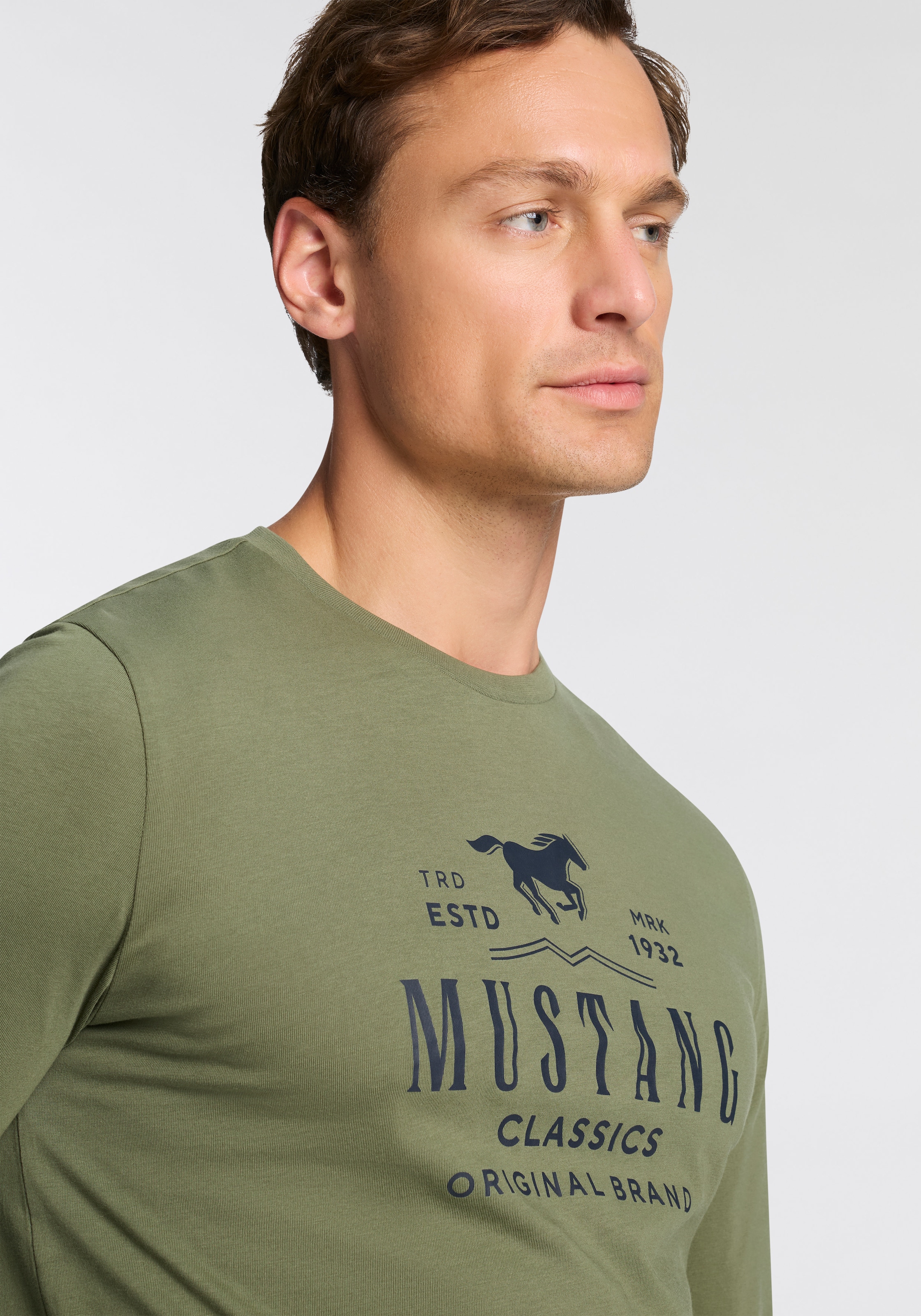 MUSTANG Langarmshirt »Style Adrian«