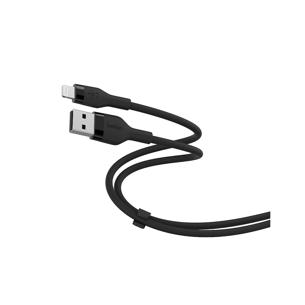 Belkin Lightningkabel »Flex Lightning/USB-A, MFi zertifiziert, 1m«, USB Typ A-Lightning, 100 cm