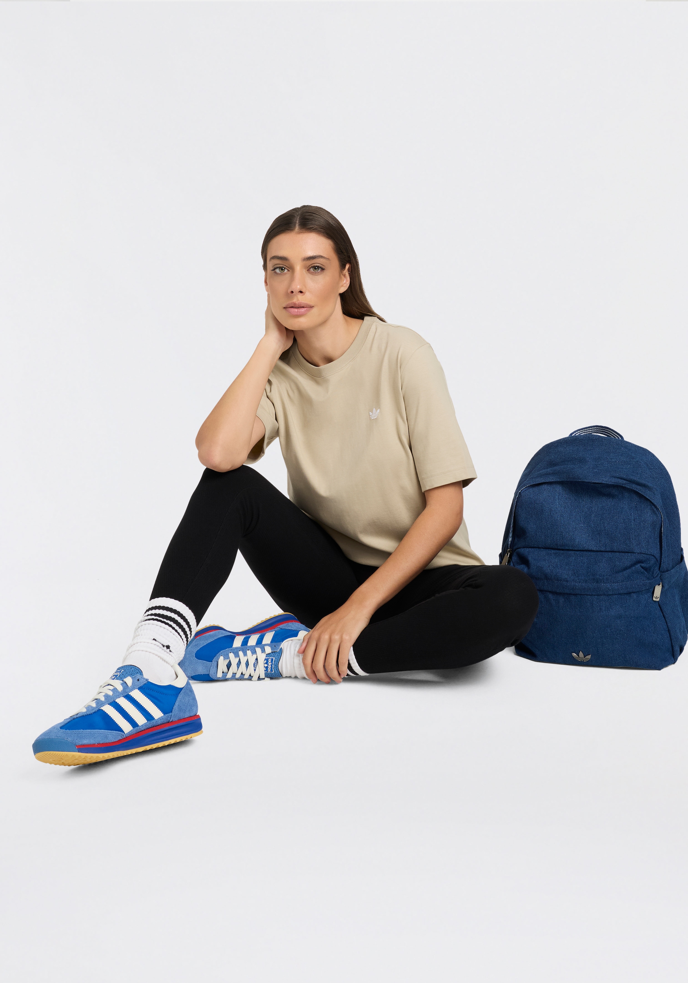 adidas Originals Leggings »ESSENTIALS, HOHER BUND«  für Erwachsene geeignet, mit Viskose, eng anliegende Passform