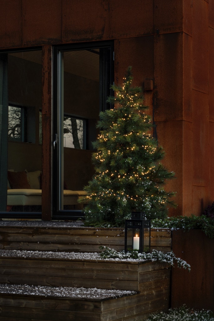 KONSTSMIDE LED-Lichterkette »Weihnachtsdeko aussen«, 1500 warm weiße Dioden  bei OTTO