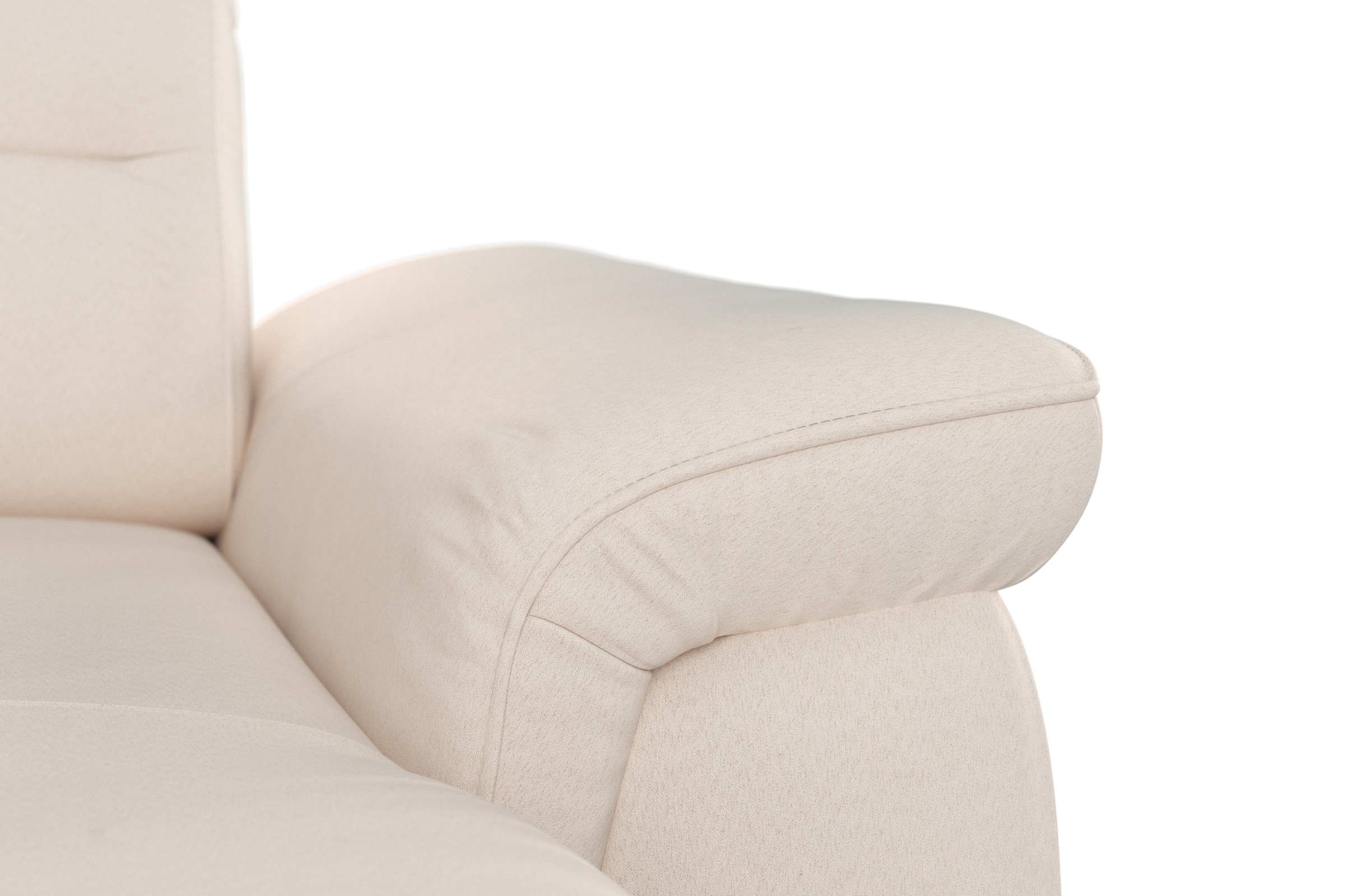 sit&more Wohnlandschaft »Sinatra U-Form« optional mit Kopfteilverstellung und Armteilfunktion, Metallfüße