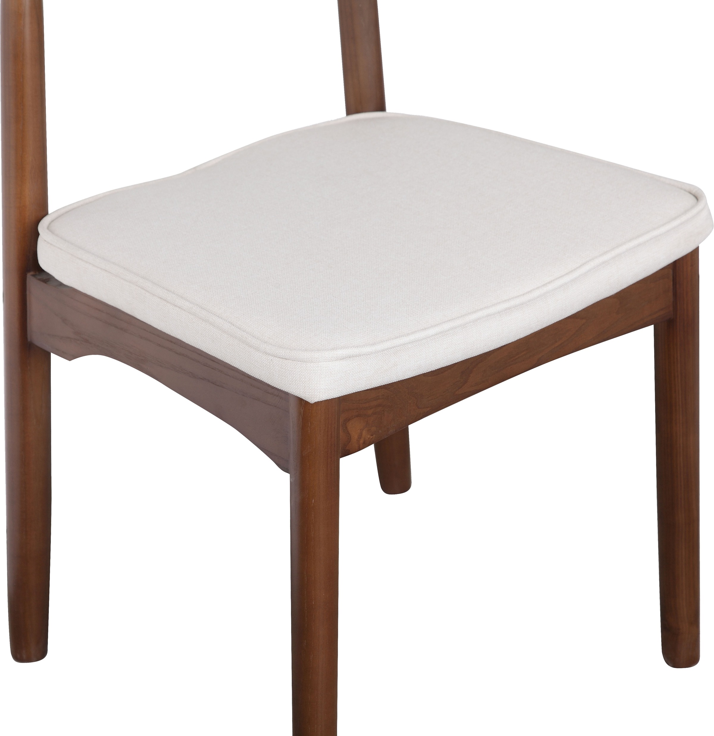 LeGer Home by Lena Gercke Esszimmerstuhl »Rianne«, (Set), 2 St., Gestellrahmen aus massivem Eschenholz, Sitzfläche mit Webstoffkissen