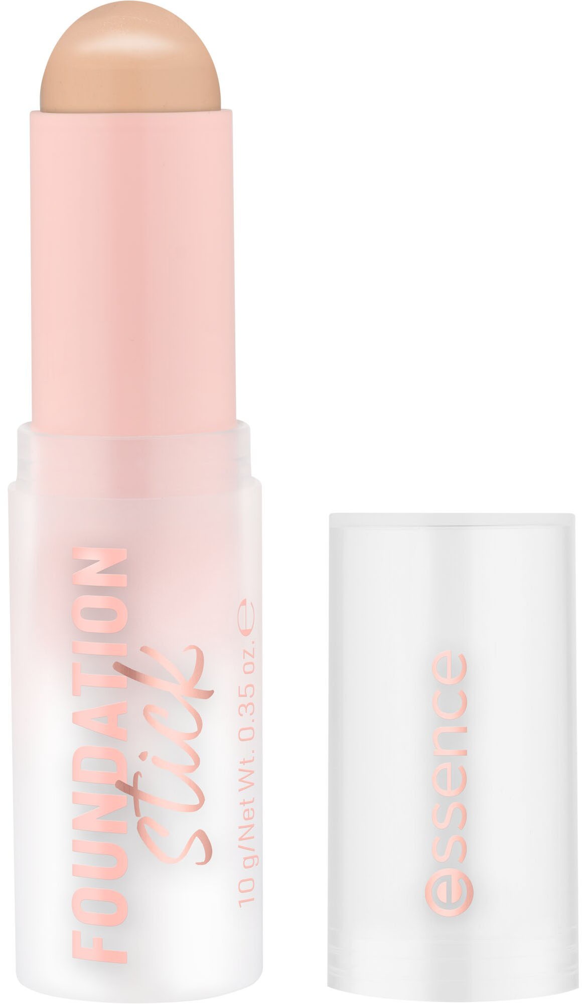 Essence Foundation »FOUNDATION stick«, (Set, 3 tlg.), Cremig und leicht verblendbar, Matt-Finish, variable Deckkraft.