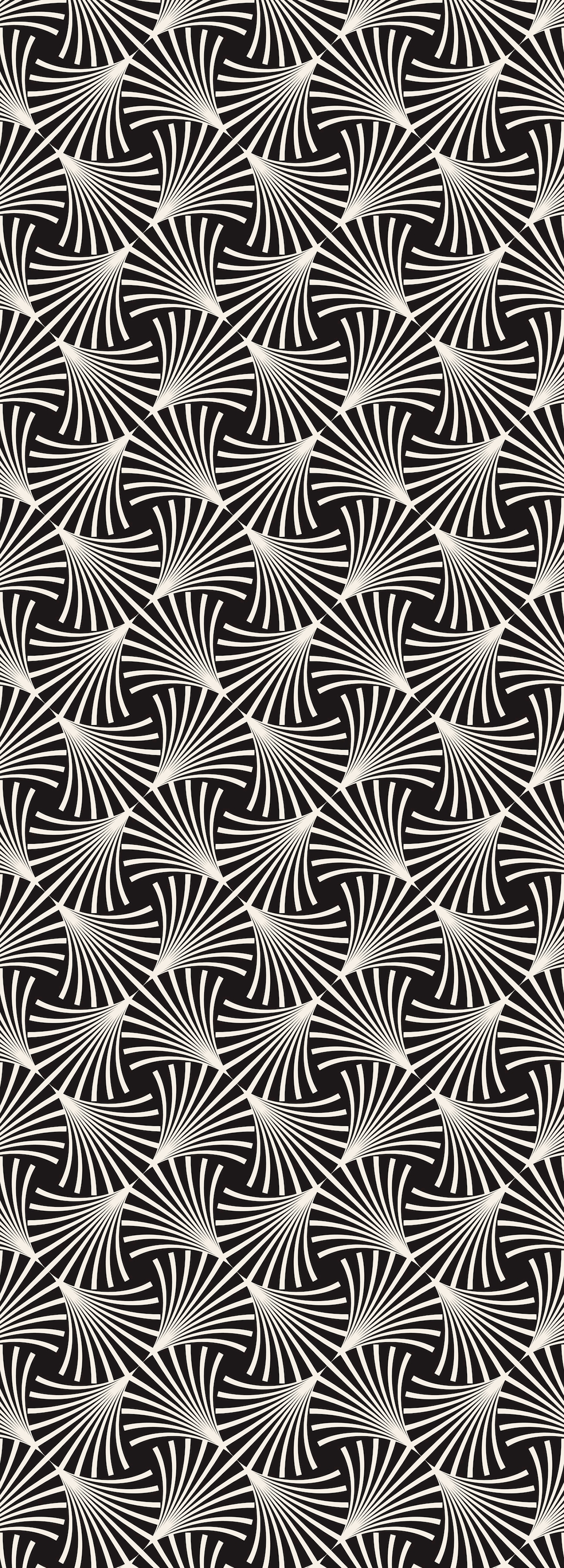 queence Vinyltapete »Philine« Farbverlauf | abstrakt | bedruckt | gemustert glatt 90x250cm, selbstklebend, kinderleichte Anbringung, , Sticker