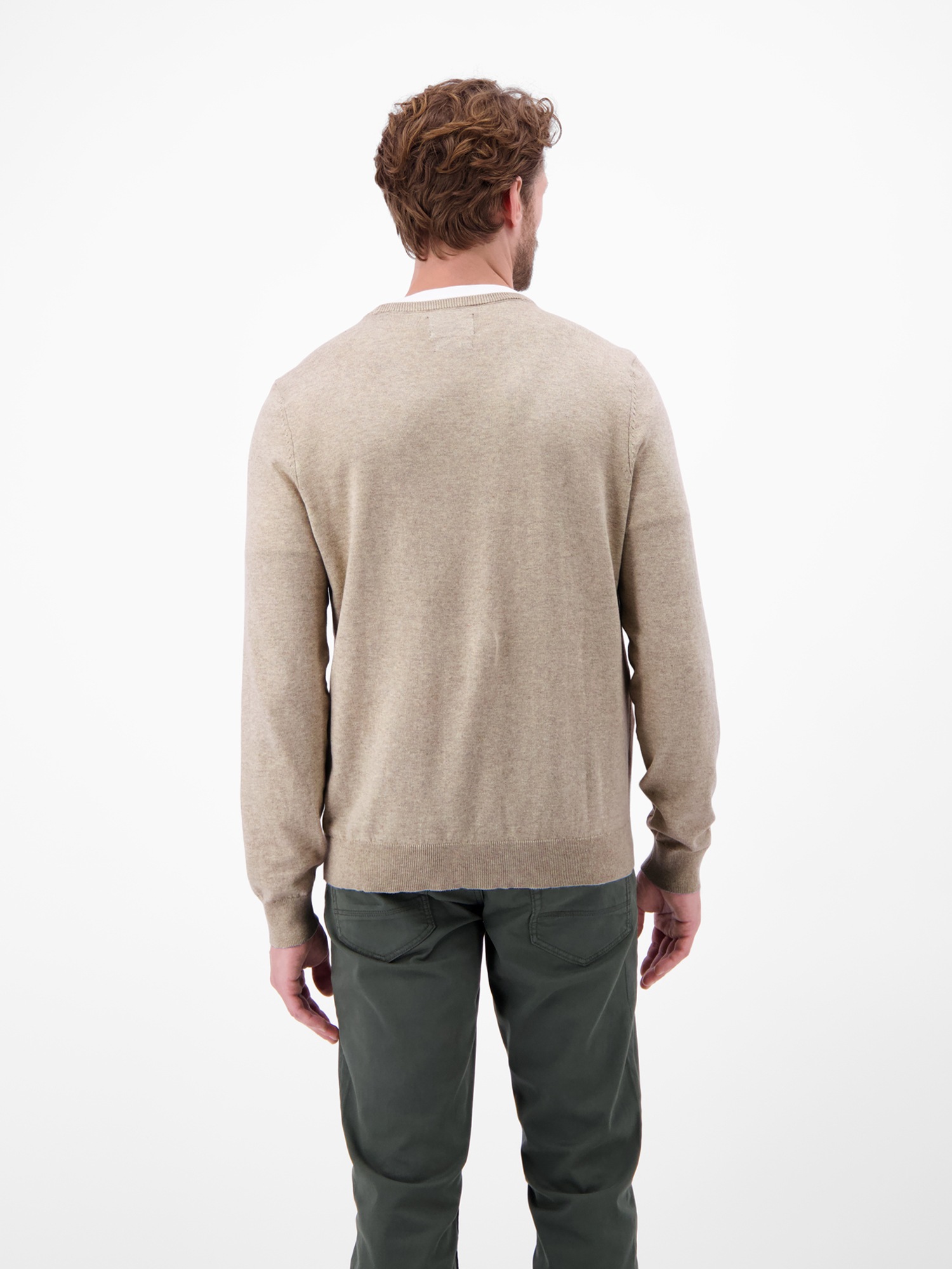 LERROS Strickpullover »Herren Basic Strickpullover«