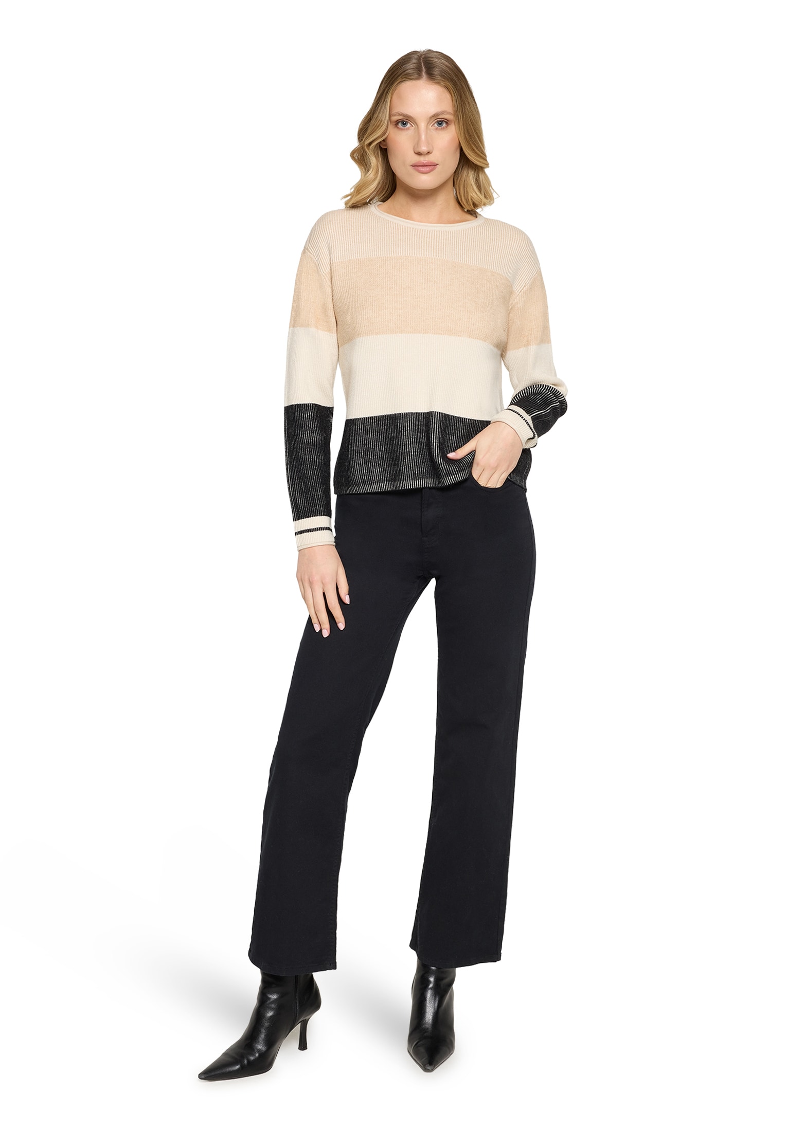 Betty Barclay Strickpullover »Strickpullover mit Rippenstruktur«