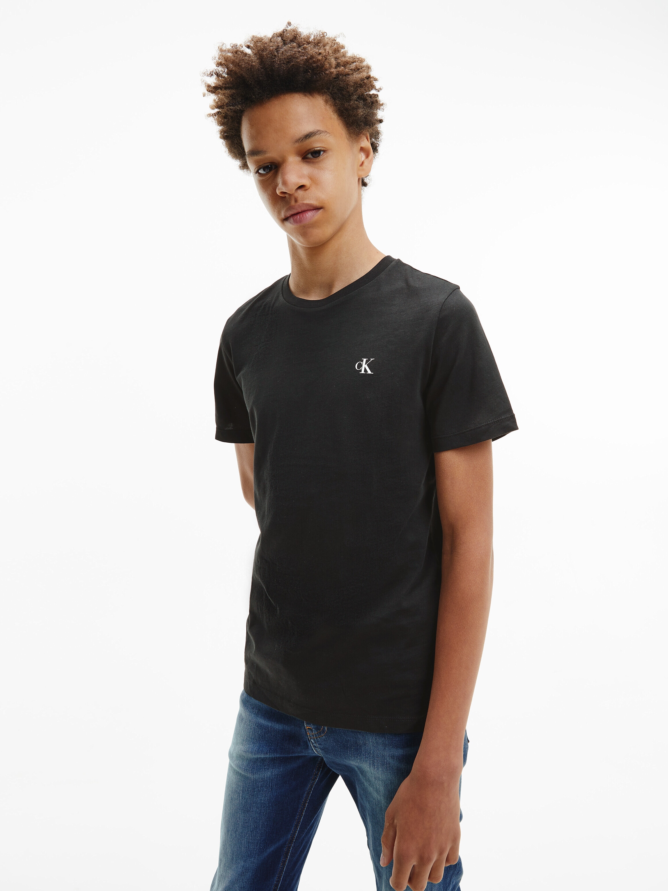 Calvin Klein Jeans T-Shirt »2-PACK MONOGRAM TOP«, (2 tlg.), für Kinder bis 16 Jahre mit Logoprägung
