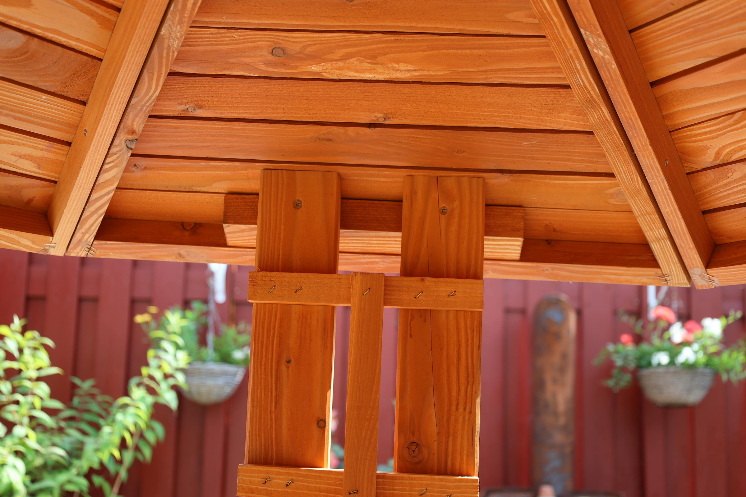 promadino Blumenkasten »Zierbrunnen "Westerwald"«, BxTxH: 135x135x192 cm