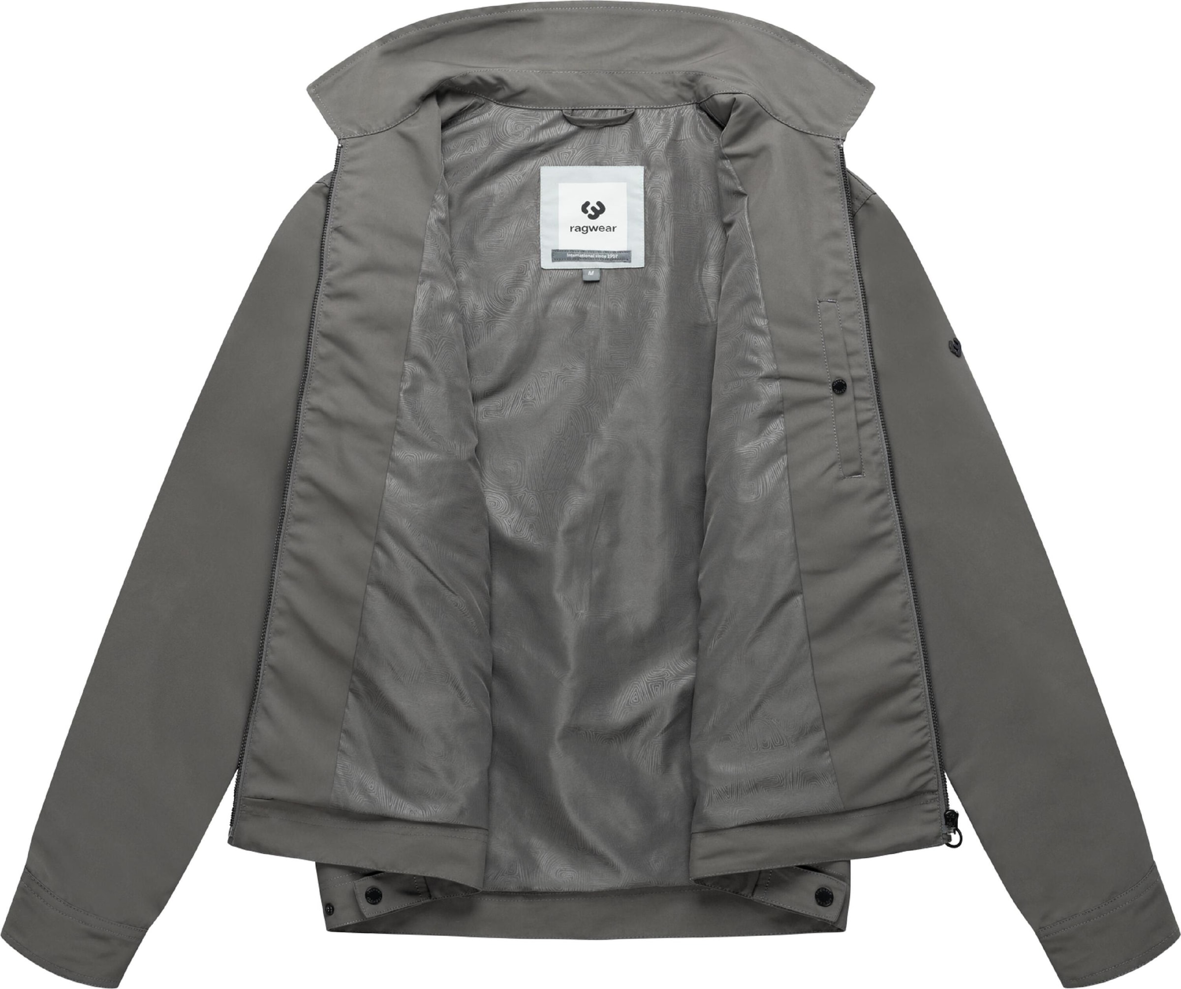 Ragwear Hemdjacke »Outdoorjacke Dyphner YOUMODO« ohne Kapuze Wasserabweisende Übergangsjacke mit Hemdkragen