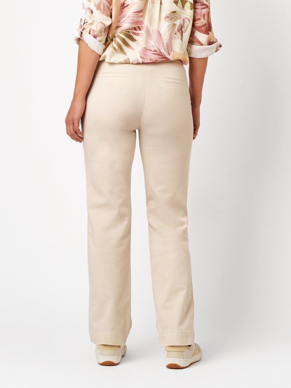 Relaxed Palazzohose »Scarlet Wide«  aus Baumwoll-Satin