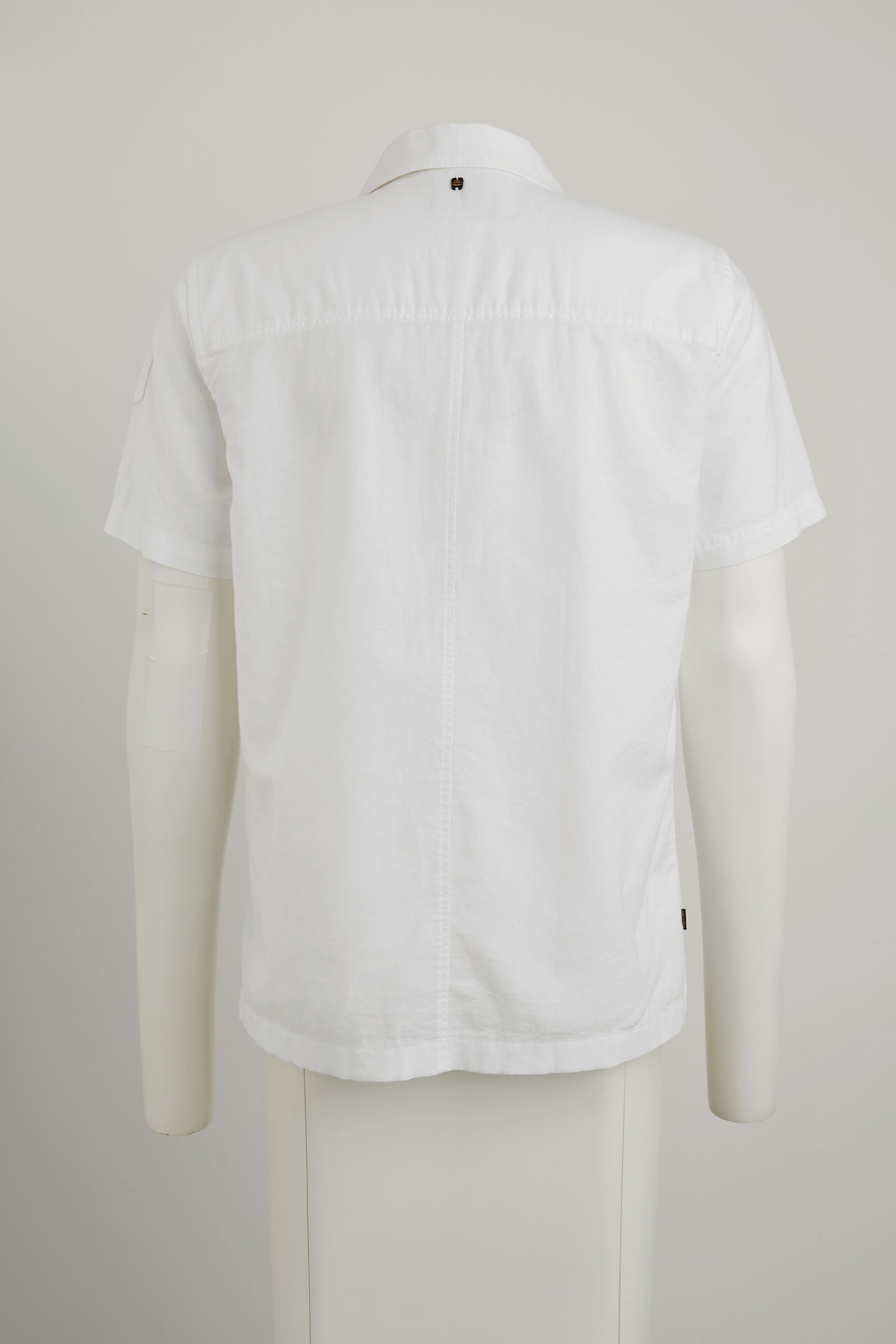 PME LEGEND Kurzarmhemd »Short Sleeve Shirt Ctn linen«, mit Leinenstruktur