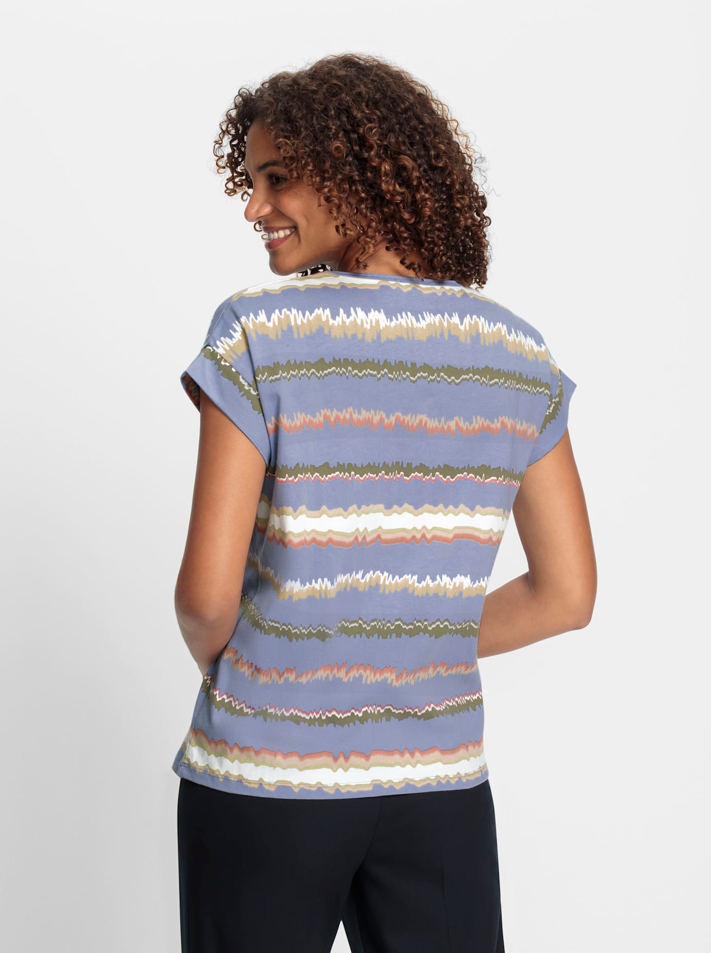 Casual Looks Kurzarmshirt »Shirt«, (1 tlg.)