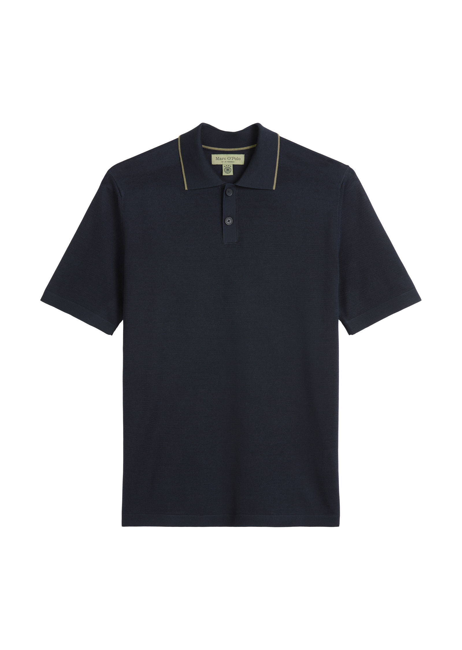 Marc O'Polo Poloshirt »DFB Travel Collection«, aus Strick, aus reiner Bio-Baumwolle, regular fit