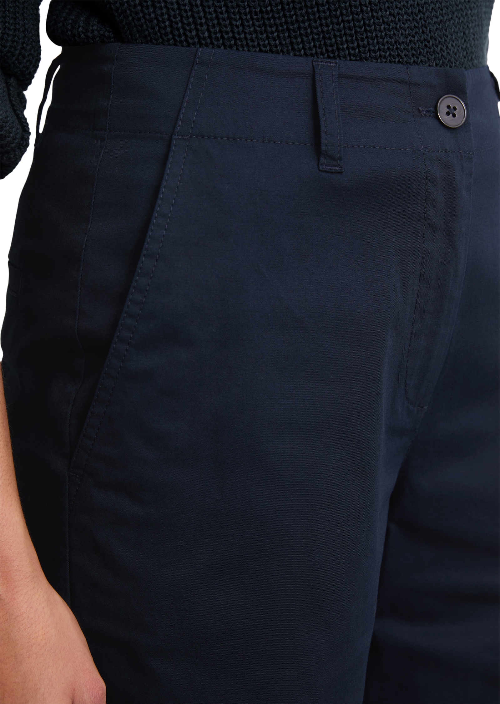 Marc O'Polo Chinohose »Lande«  weit, aus stretchigem Organic Cotton-Twill