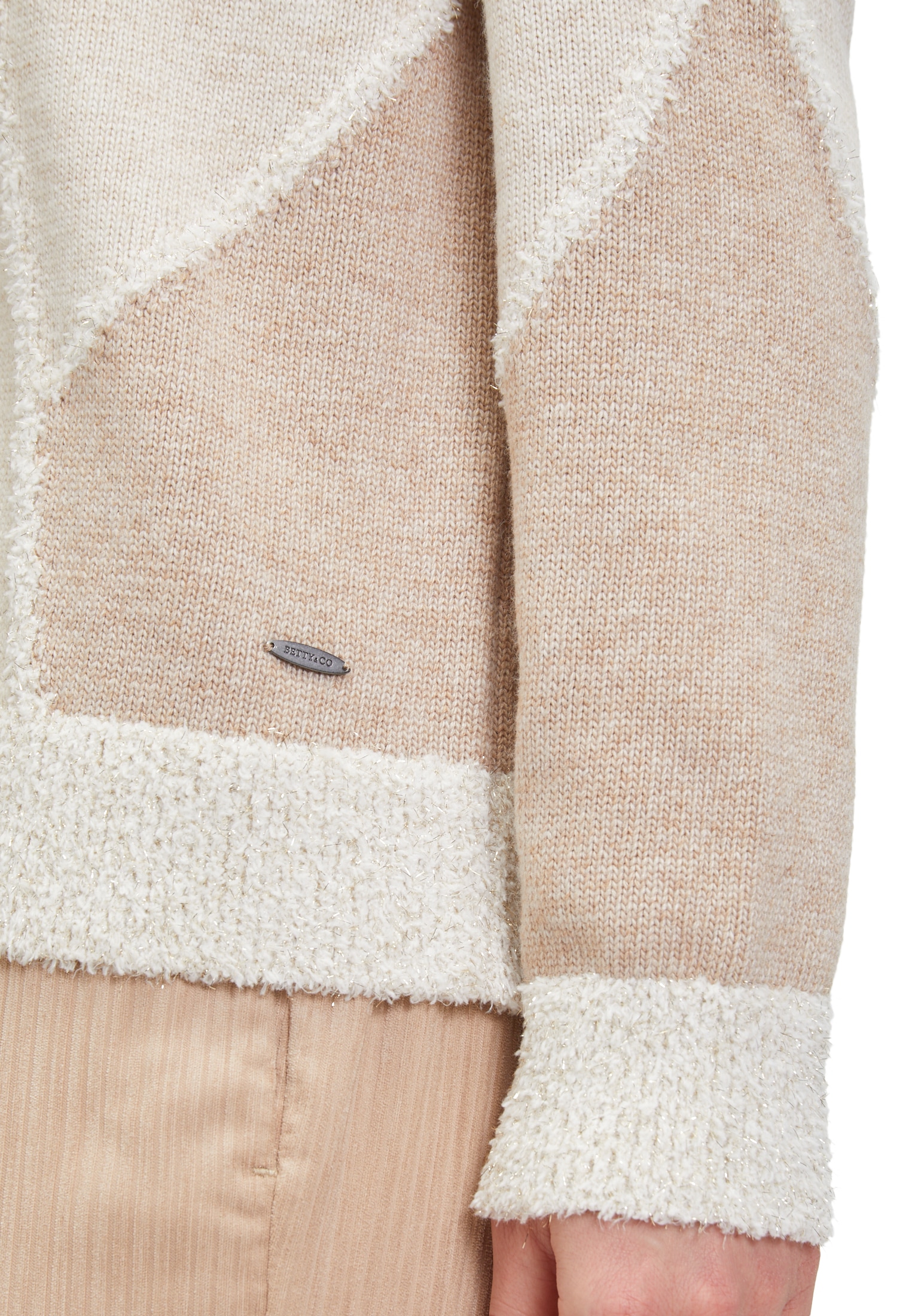 Betty&Co Strickpullover »Strickpullover mit Intarsie«