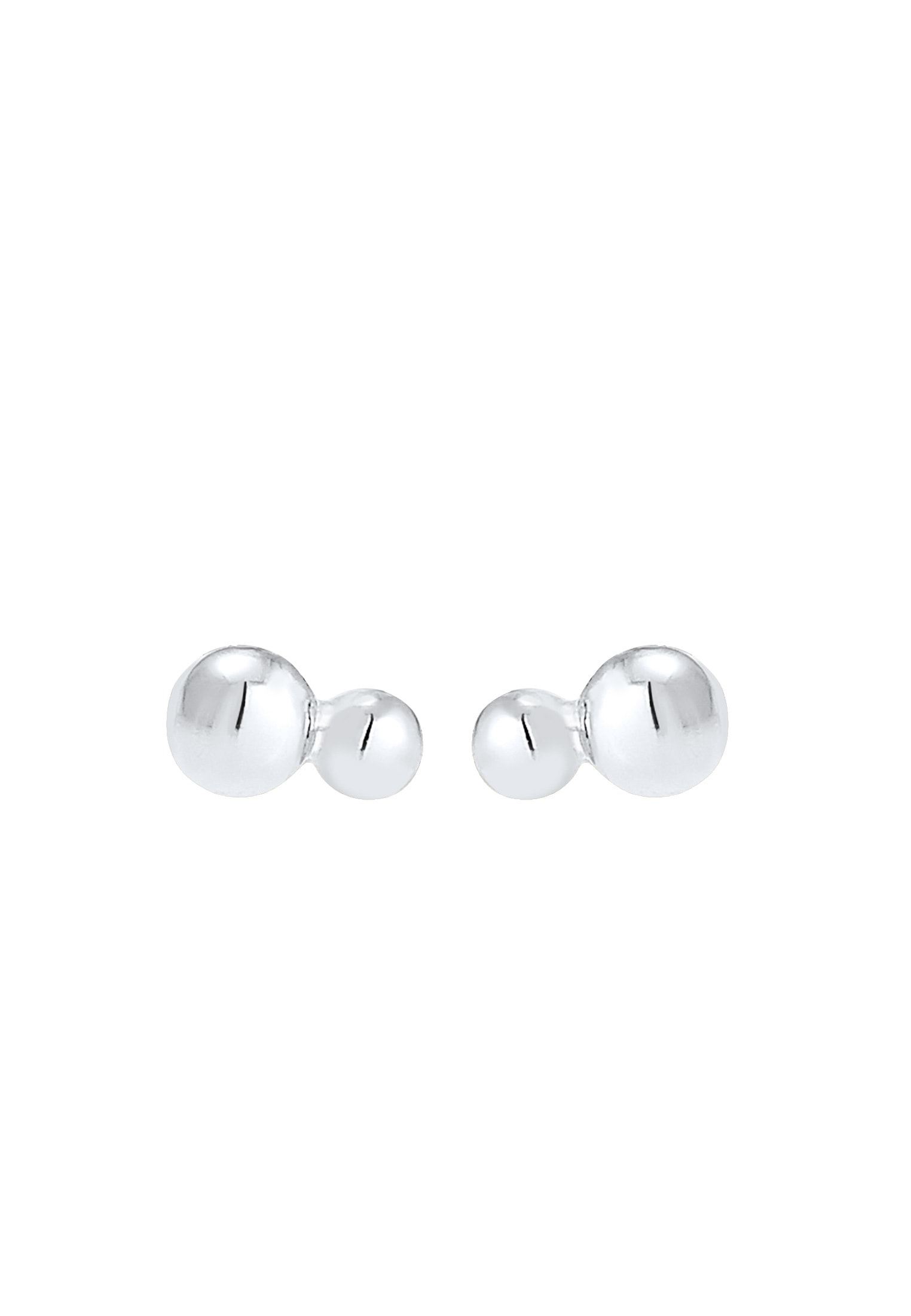 Elli Paar Ohrstecker »Ohrringe Stecker Geo Kugel Basic Must-Have 925 Silber«