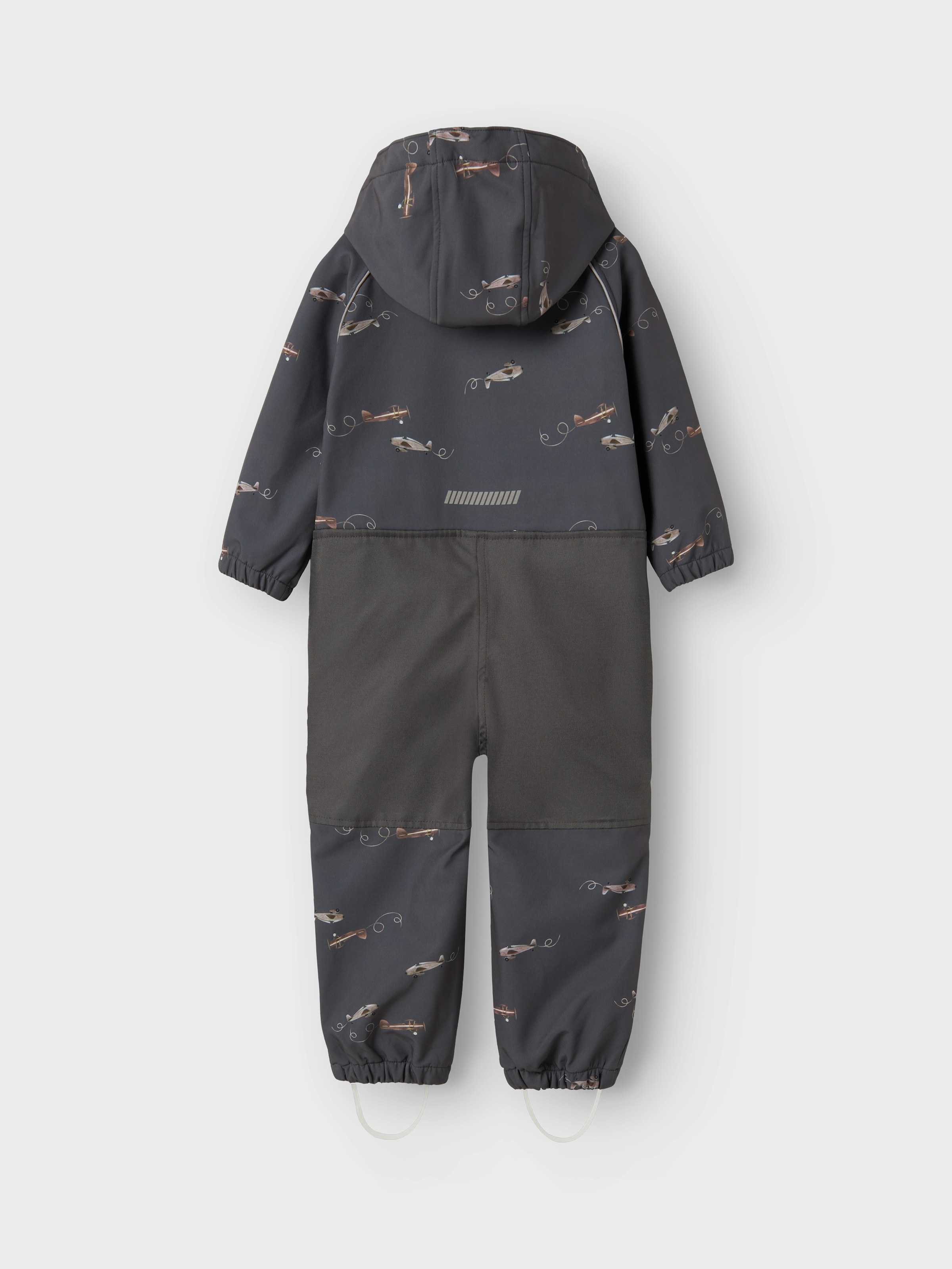 Name It Overall »NMMALFA08 SOFTSHELL SUIT AOP 1FO NOOS«, mit dekorativen und reflektierenden Details