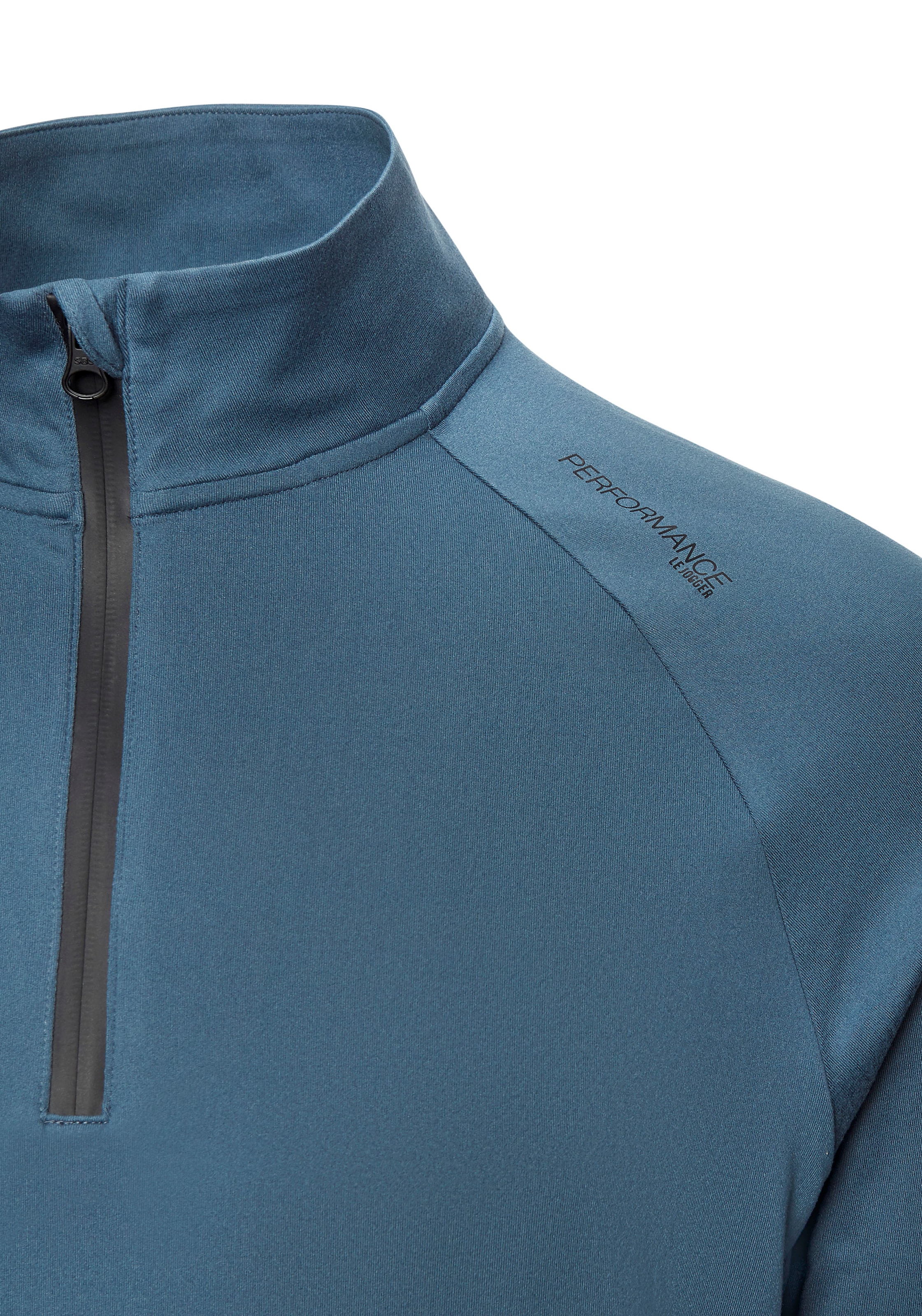 AUTHENTIC LE JOGGER Funktionsshirt mit Stehkragen und Reißverschluss